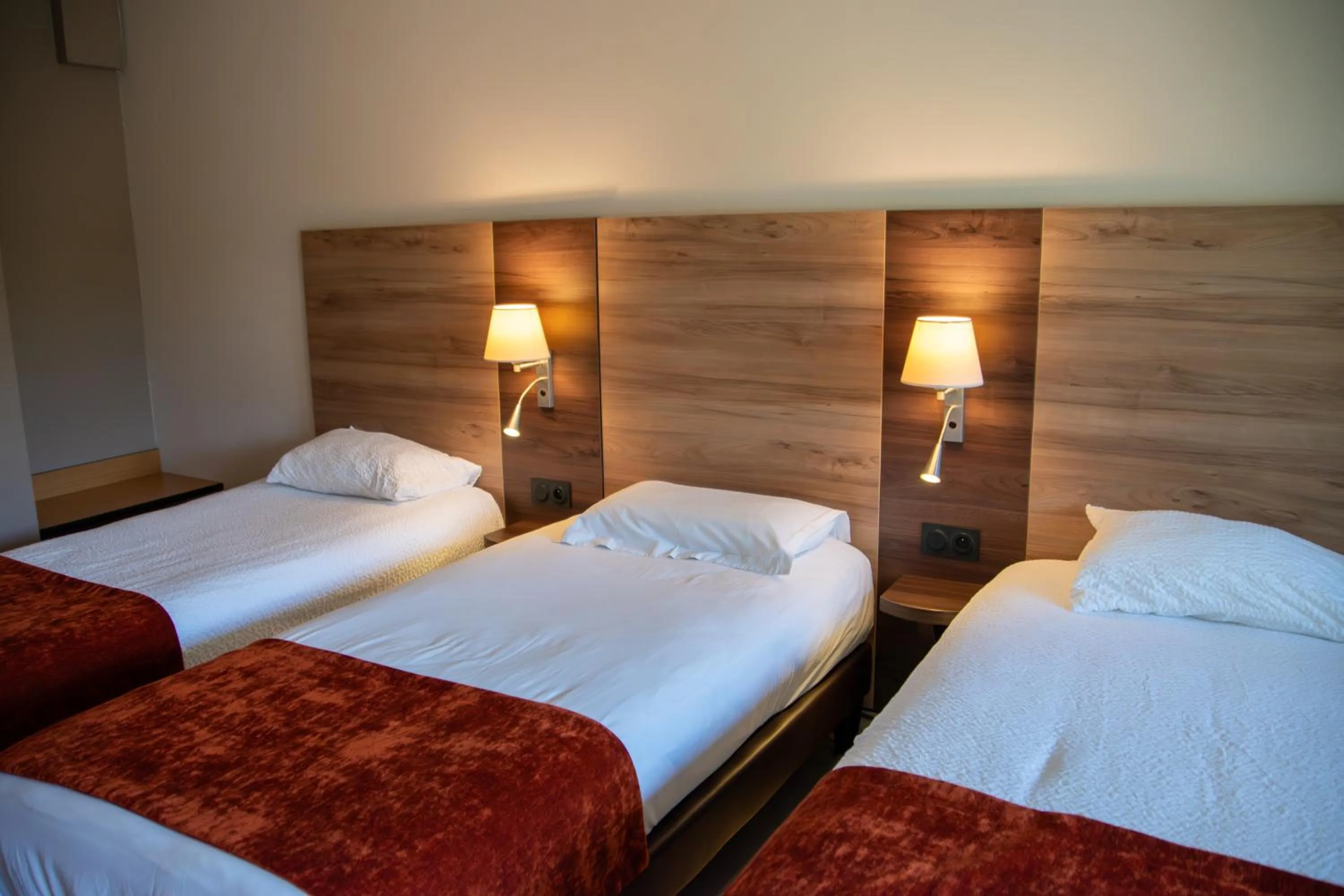 Bedroom, Bed in Logis Des Sources