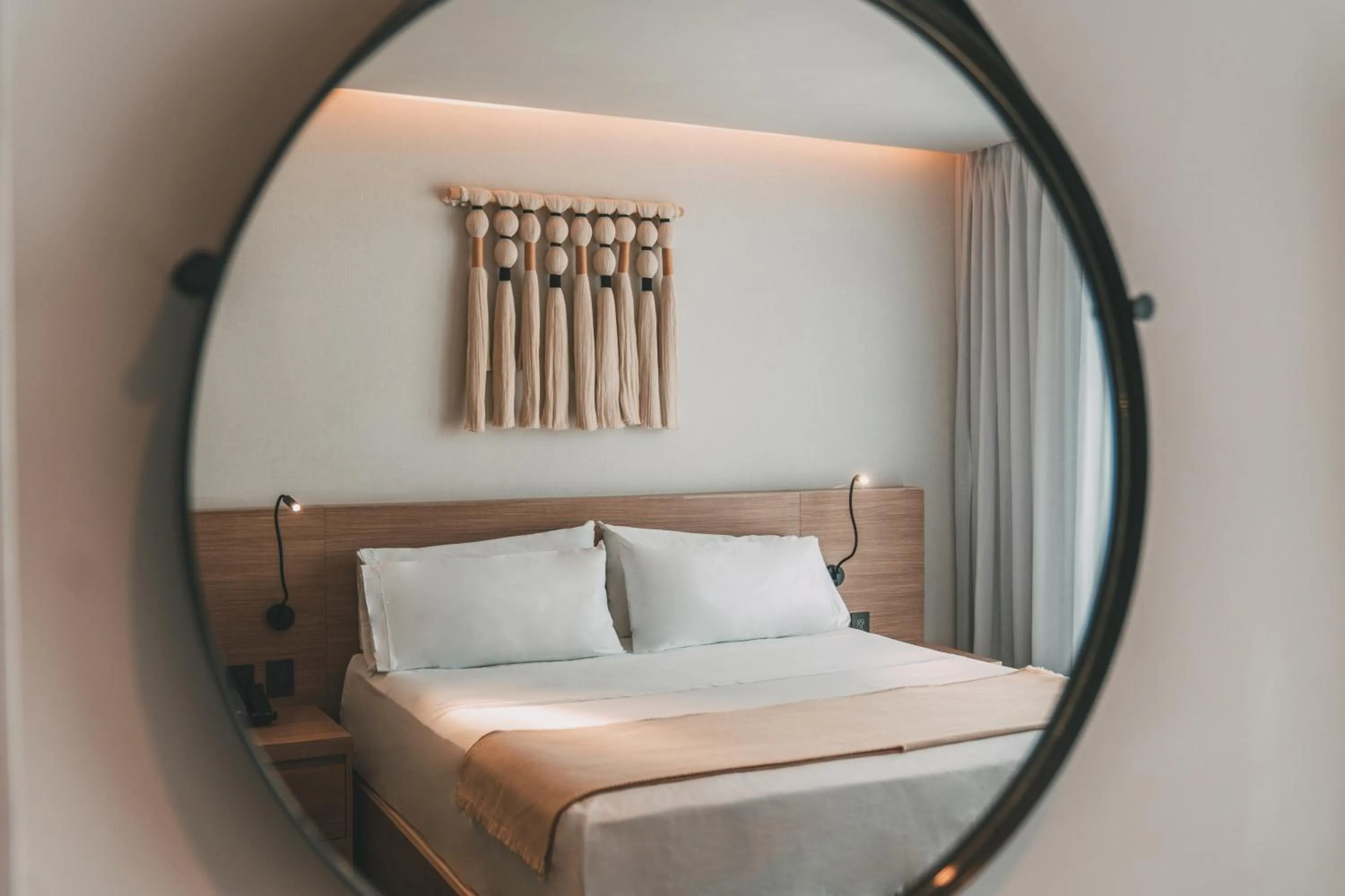 Bed in AKEN MIND Mérida Hotel