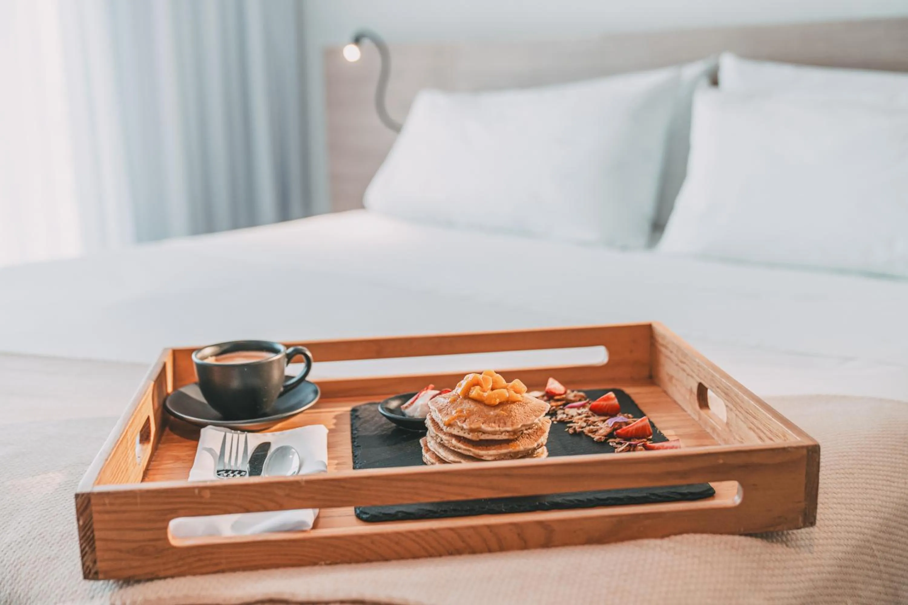 Bed in AKEN MIND Mérida Hotel