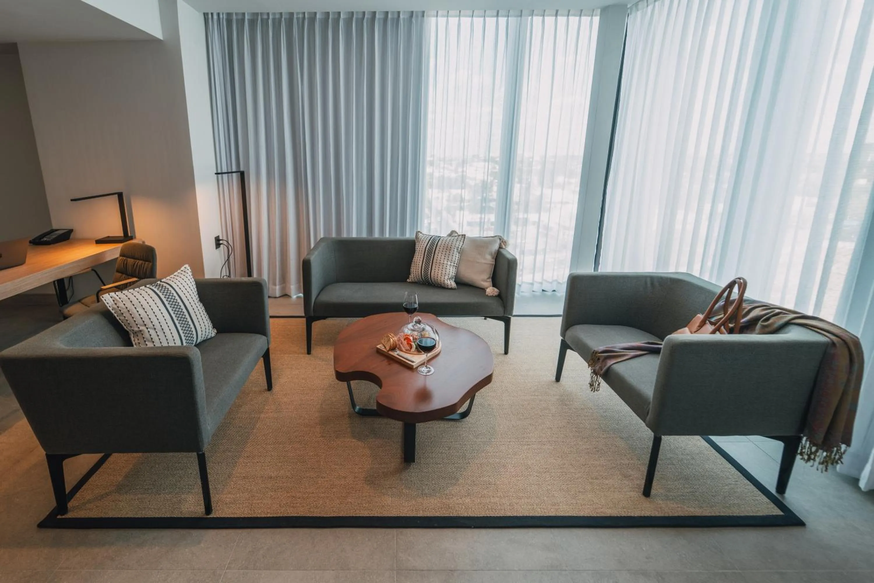 Bed in AKEN MIND Mérida Hotel