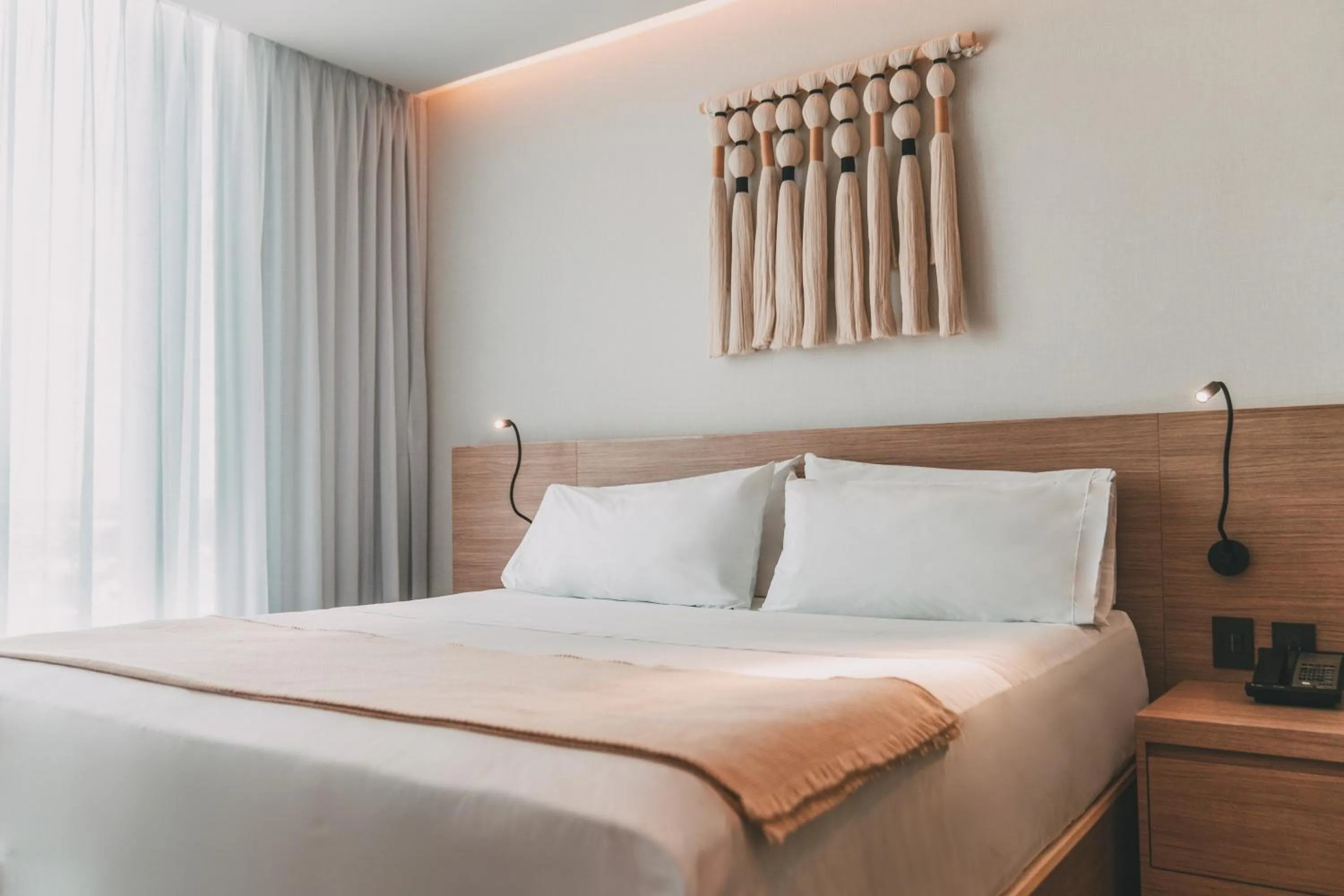 Bed in AKEN MIND Mérida Hotel