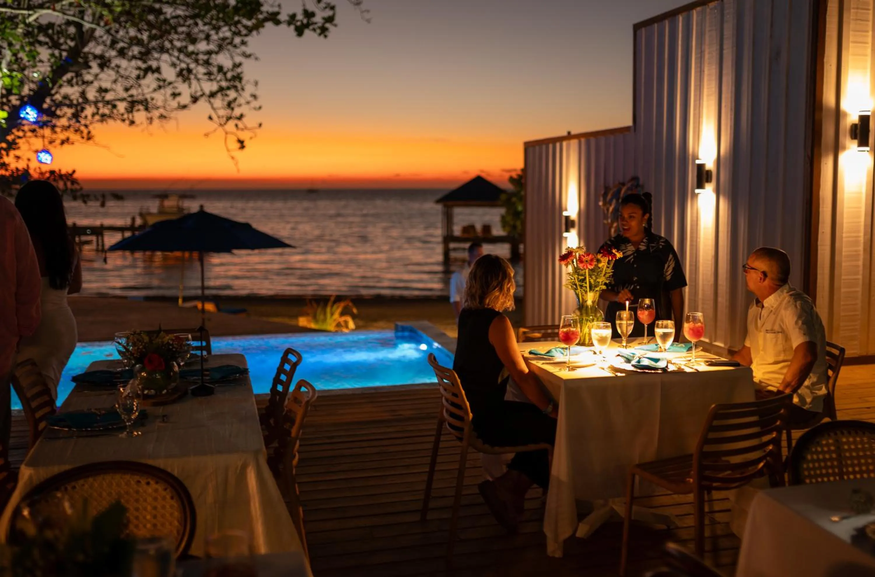 Property building in Blue Roatan Resort