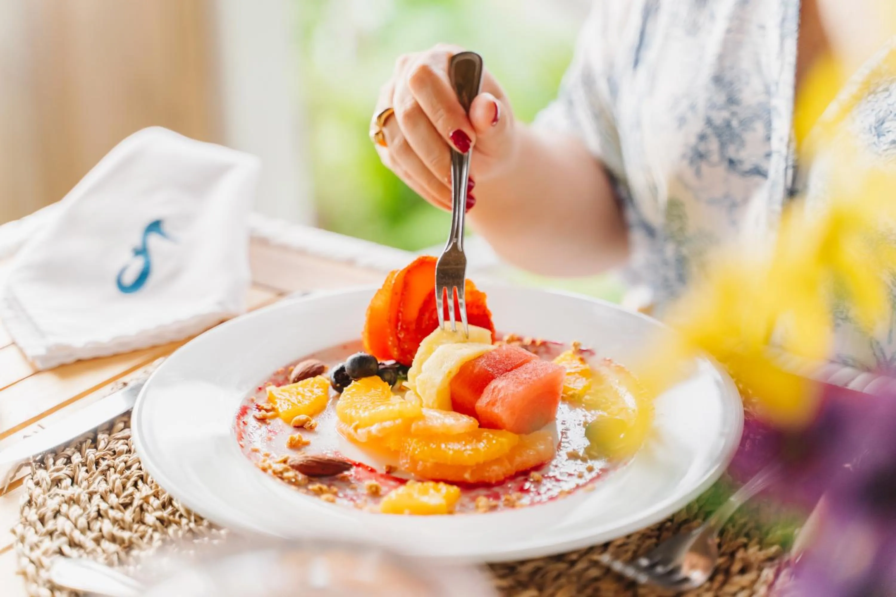 Food and drinks in Blue Roatan Resort