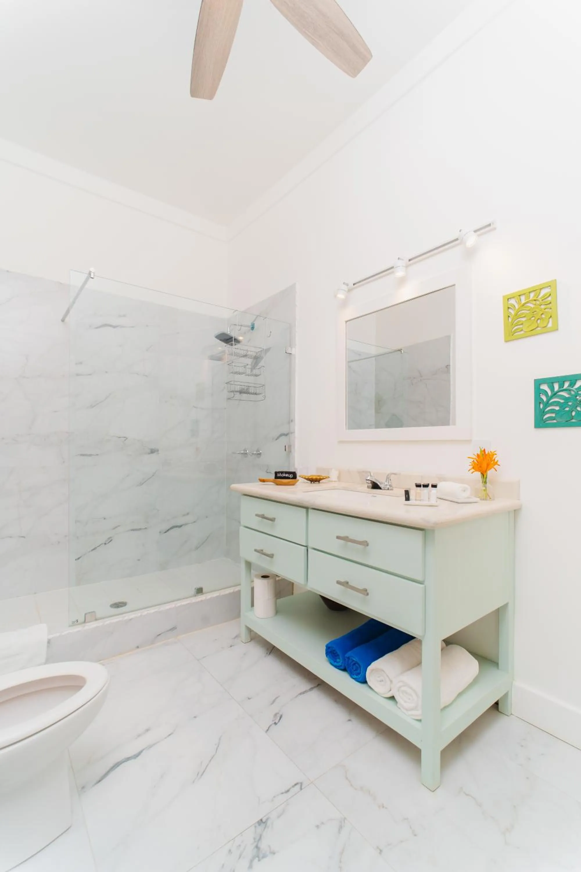 Toilet in Blue Roatan Resort