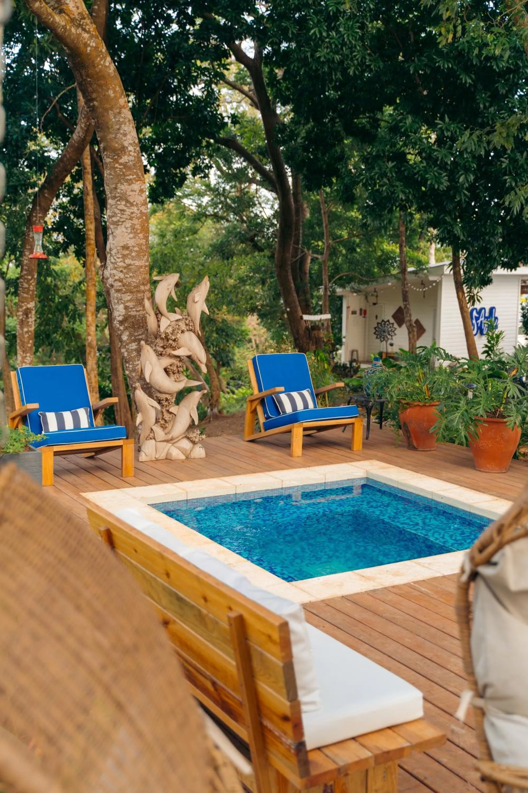 Natural landscape in Blue Roatan Resort