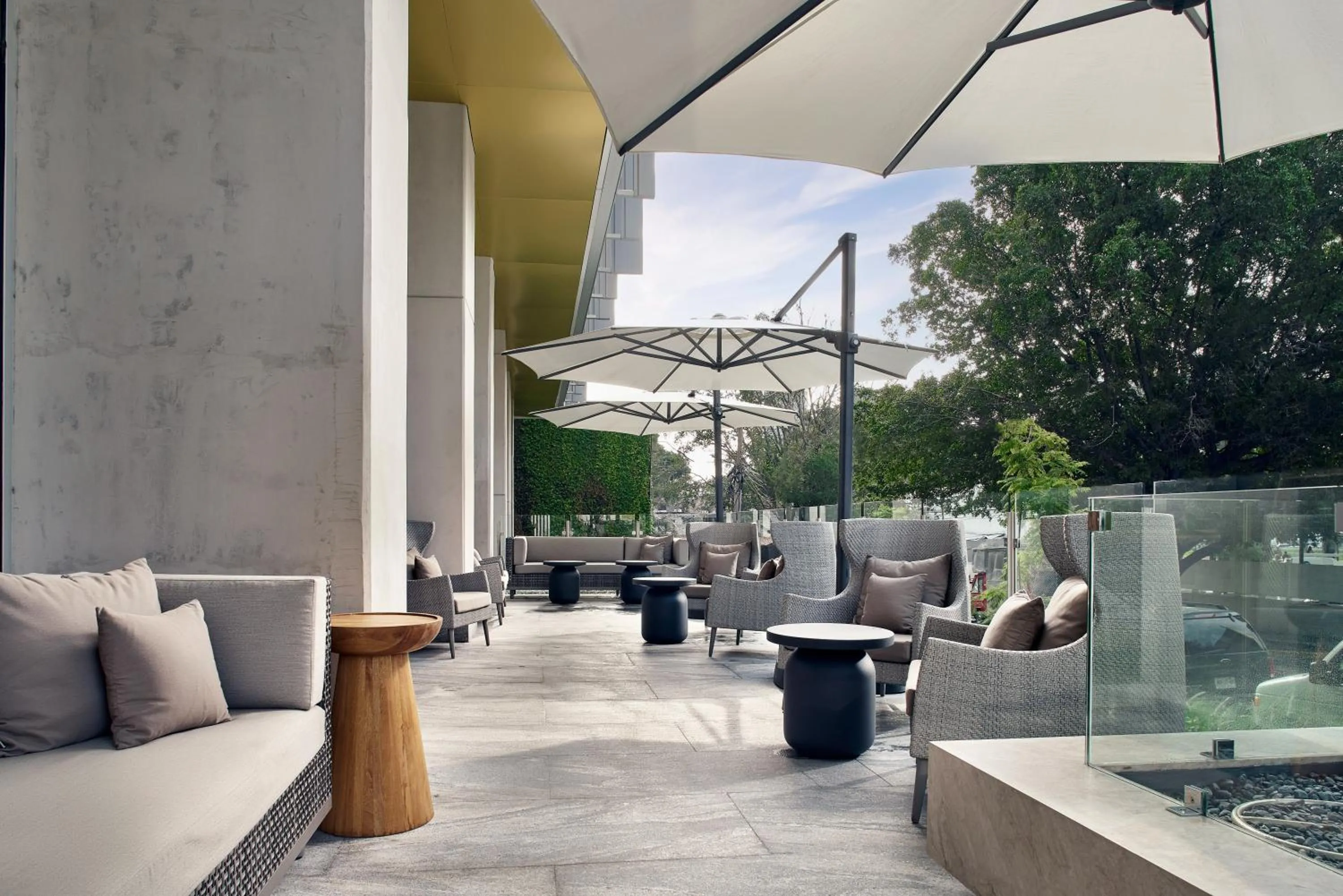 Patio in JW Marriott Hotel Guadalajara