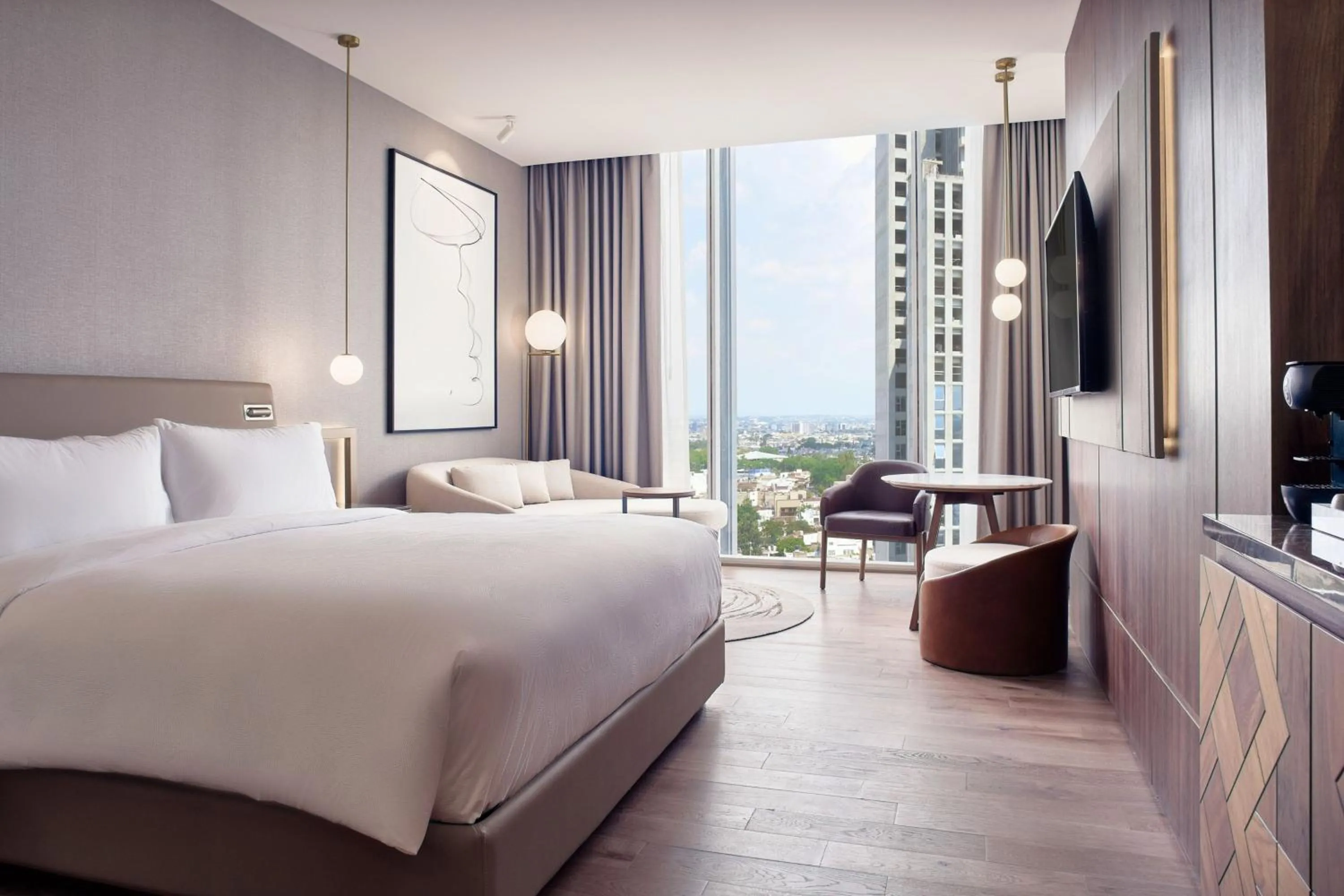 Photo of the whole room, Bed in JW Marriott Hotel Guadalajara