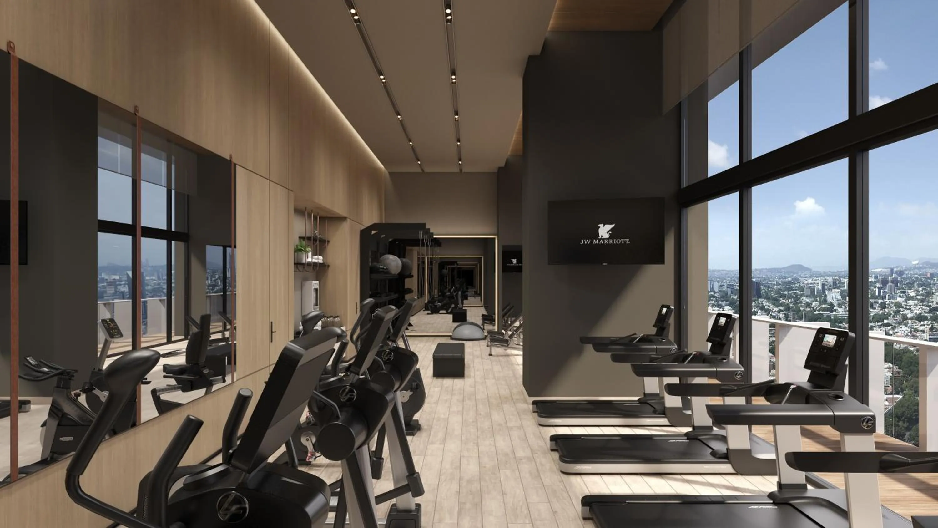 Fitness centre/facilities in JW Marriott Hotel Guadalajara