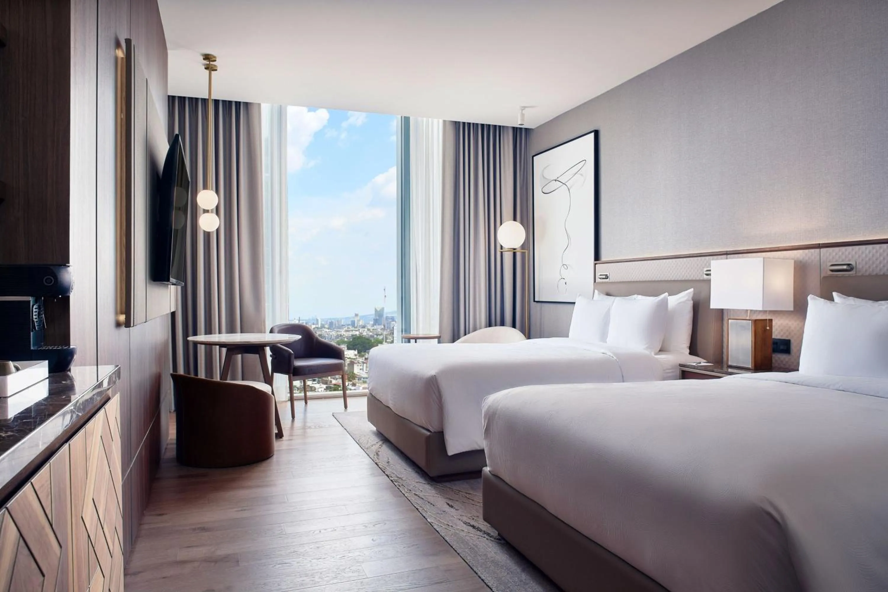 Photo of the whole room, Bed in JW Marriott Hotel Guadalajara