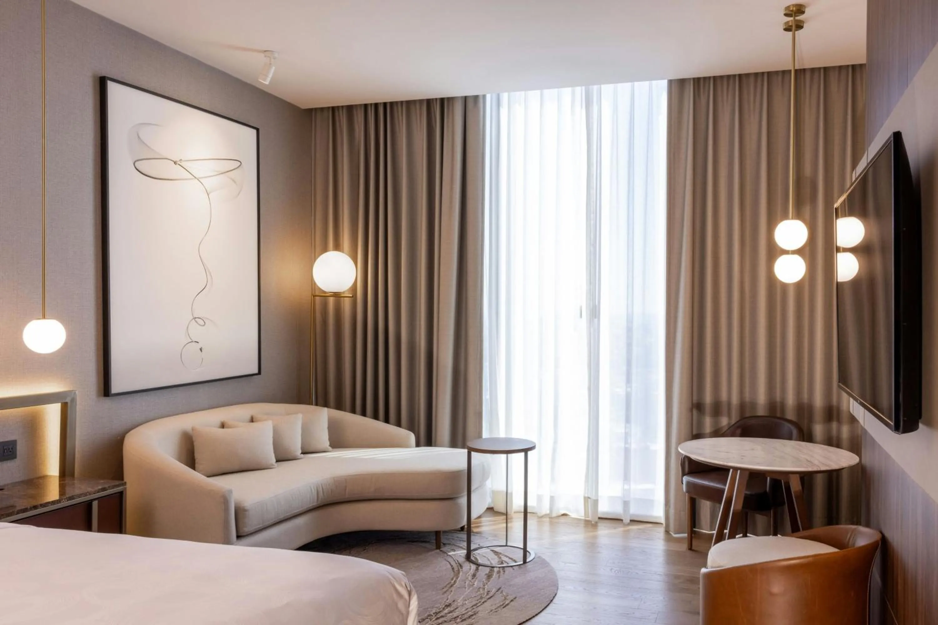 Photo of the whole room, Bed in JW Marriott Hotel Guadalajara