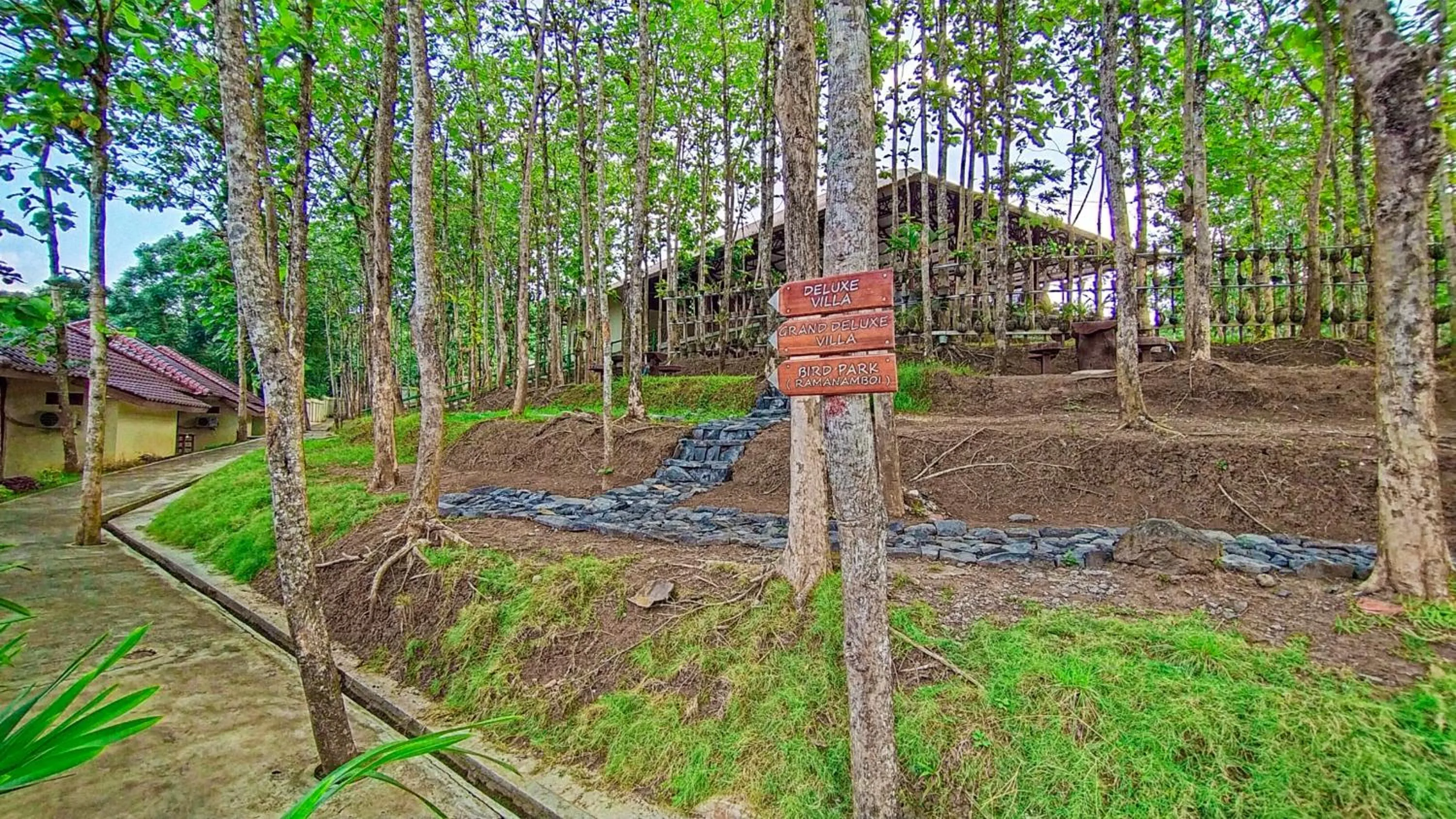 Natural landscape in Kasuari Exotic Resort Magelang