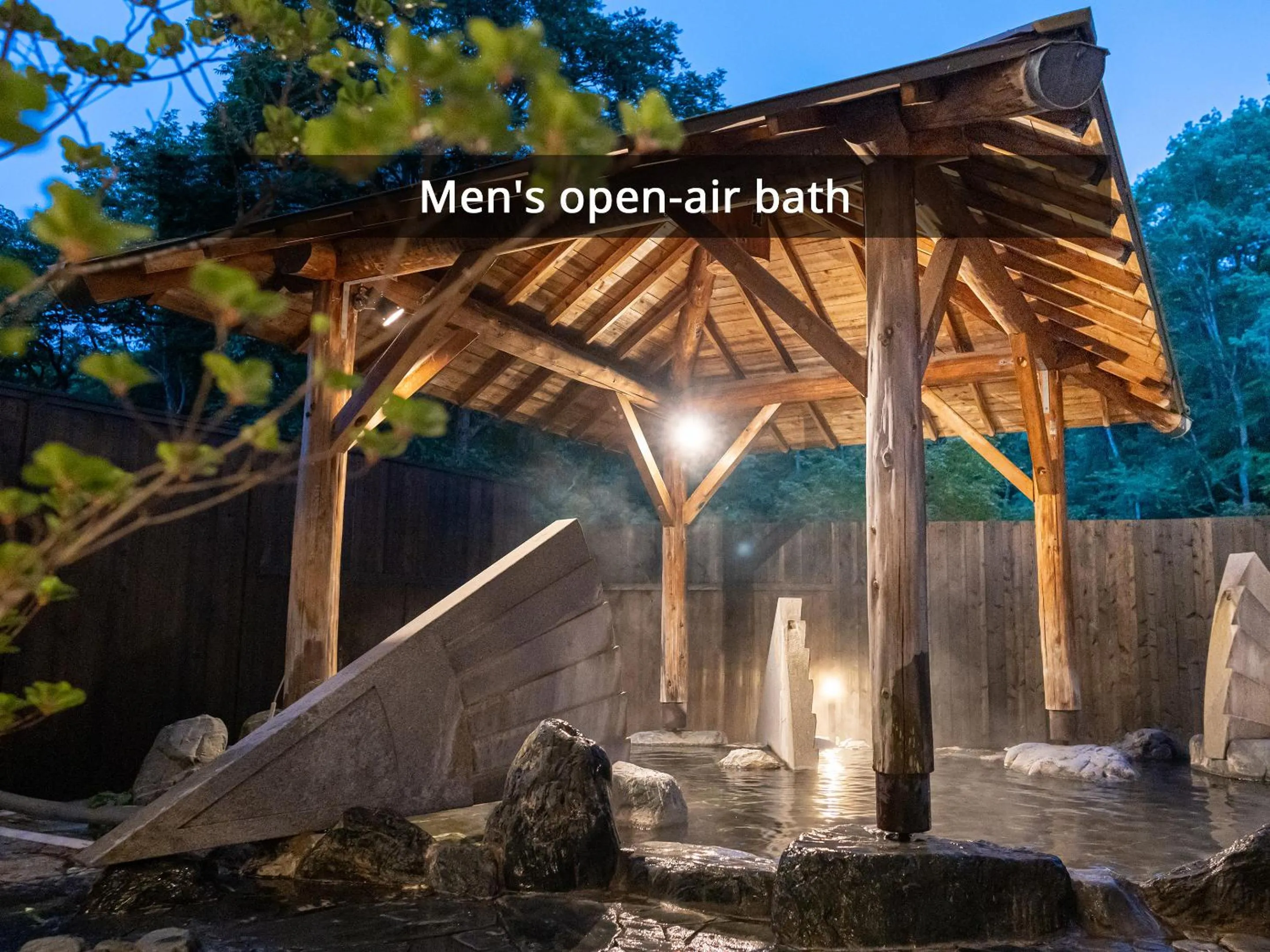 Hot Spring Bath in KAMENOI HOTEL Nikko Yunishigawa All-Inclusive Resort