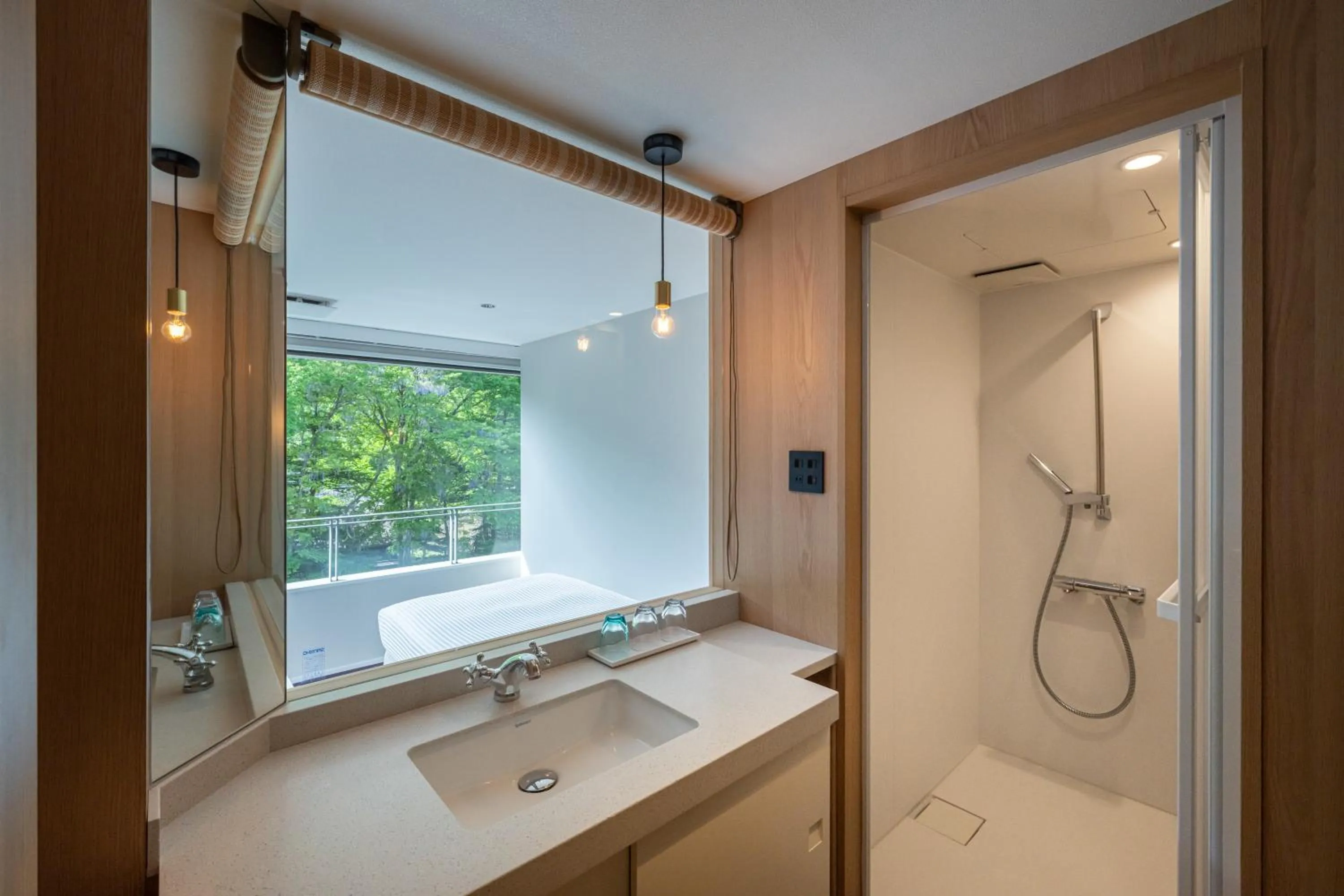 Shower in KAMENOI HOTEL Nikko Yunishigawa All-Inclusive Resort