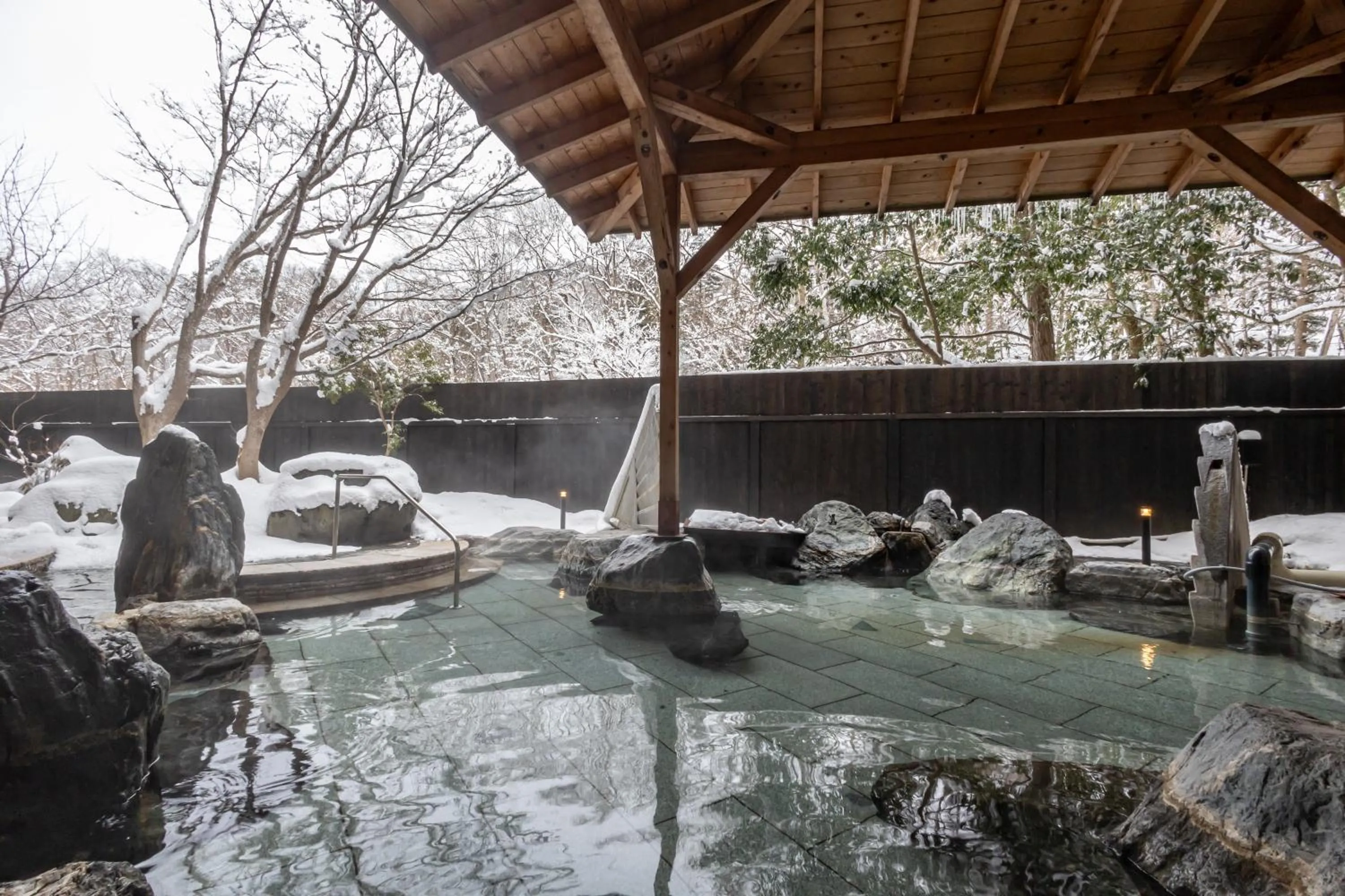 Hot Spring Bath in KAMENOI HOTEL Nikko Yunishigawa All-Inclusive Resort