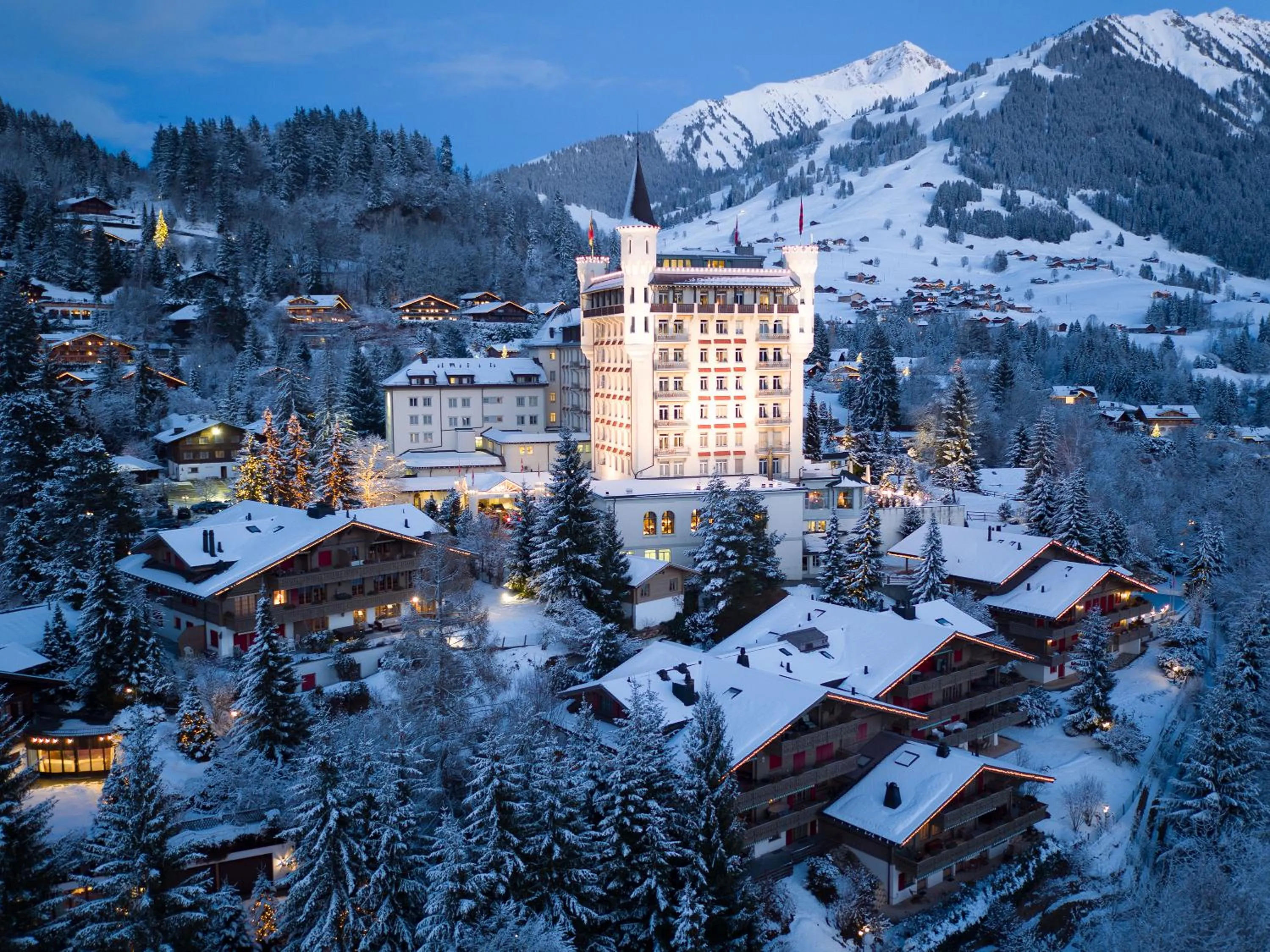Property building in Gstaad Palace