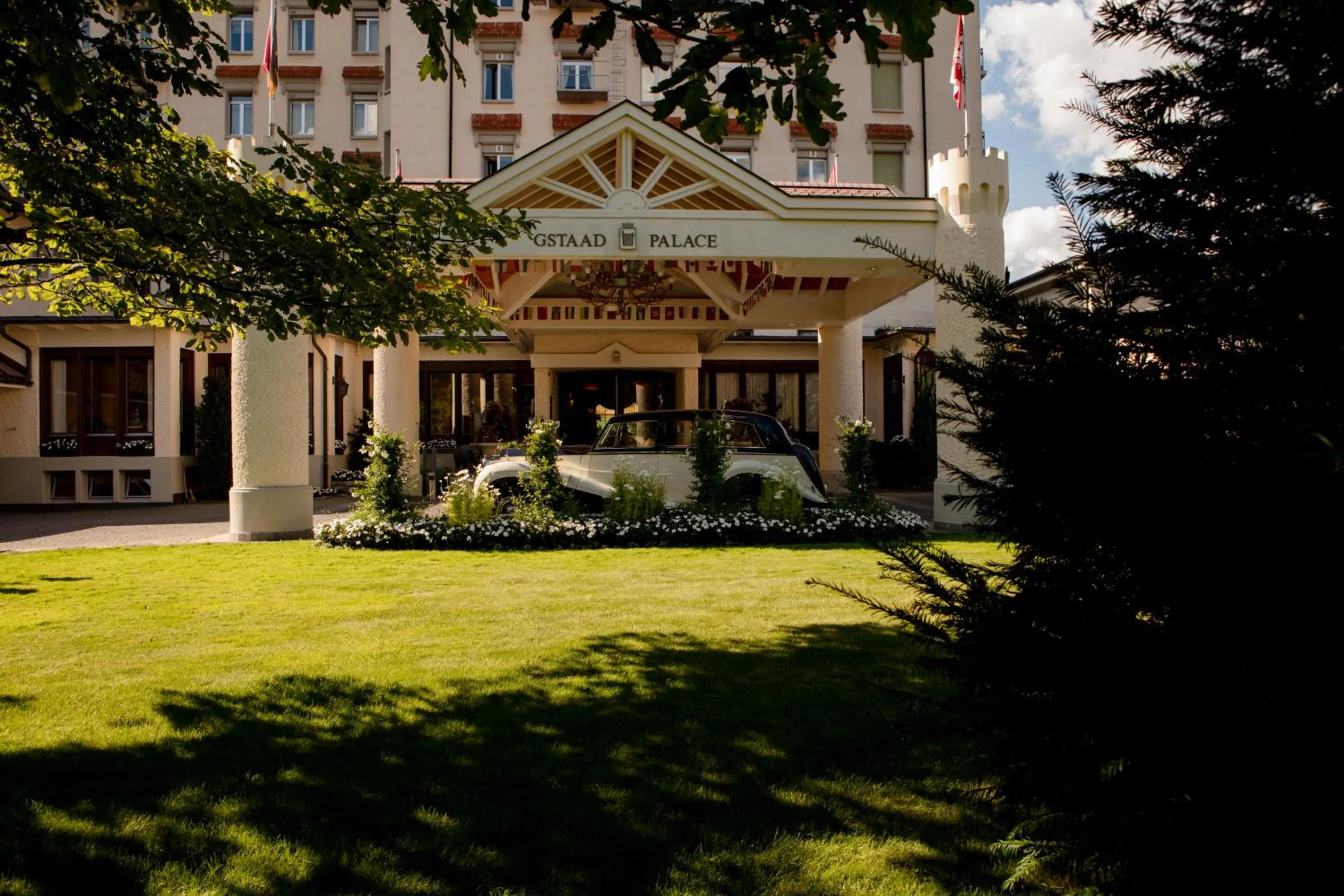 Property building in Gstaad Palace