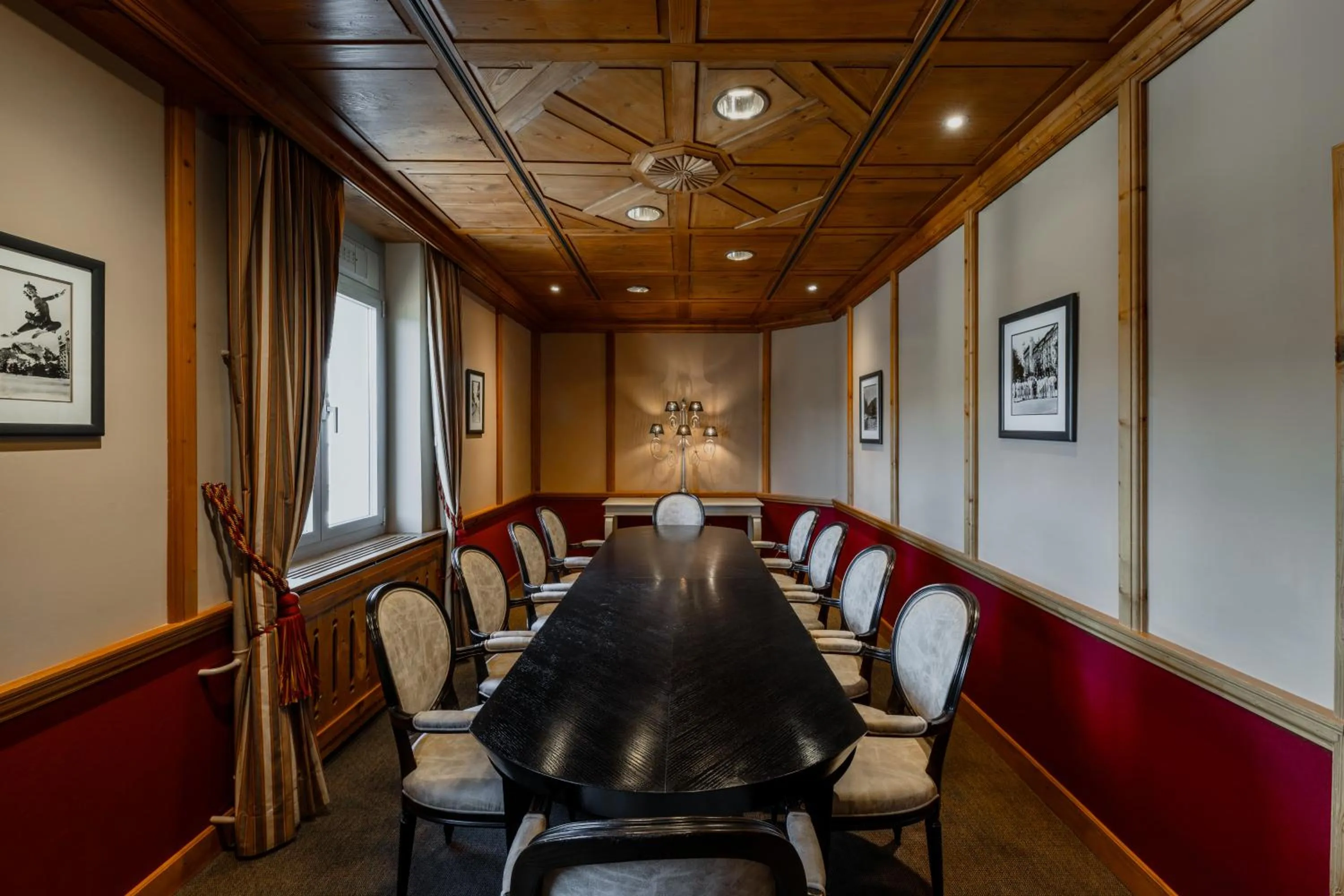 Meeting/conference room in Gstaad Palace