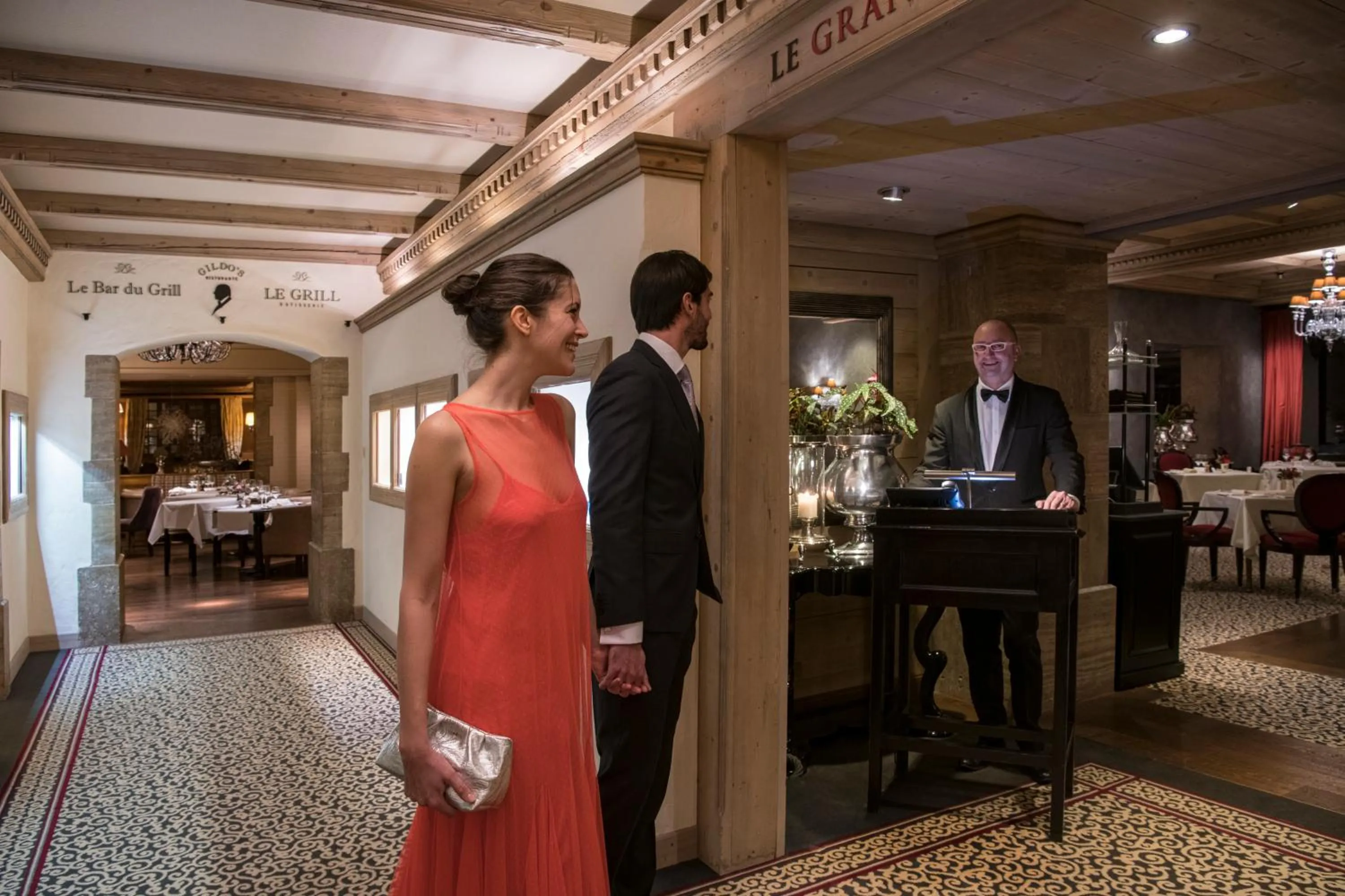 Restaurant/places to eat in Gstaad Palace