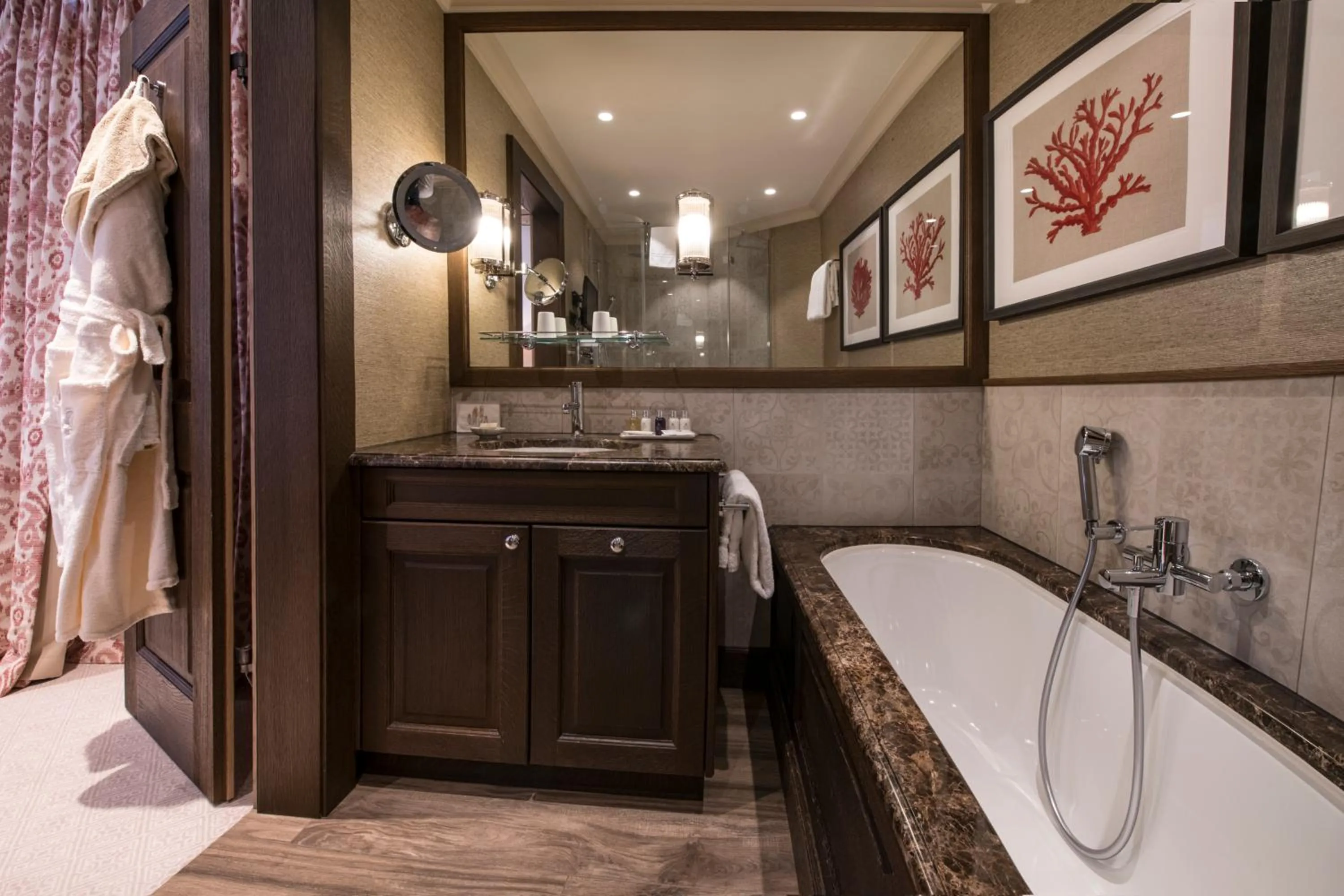 Bathroom in Gstaad Palace