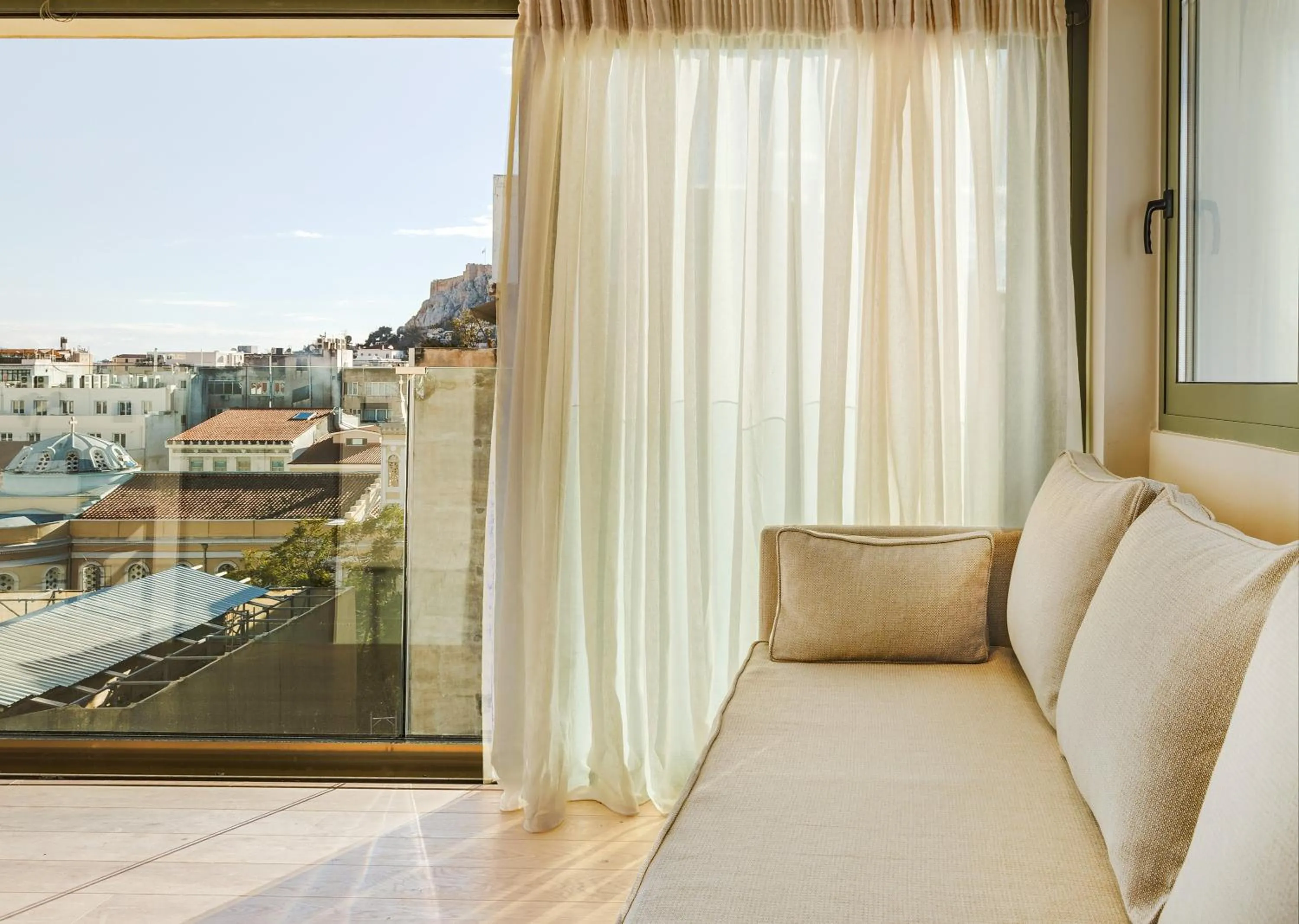 Seating area in The Residence Aiolou Hotel & Spa