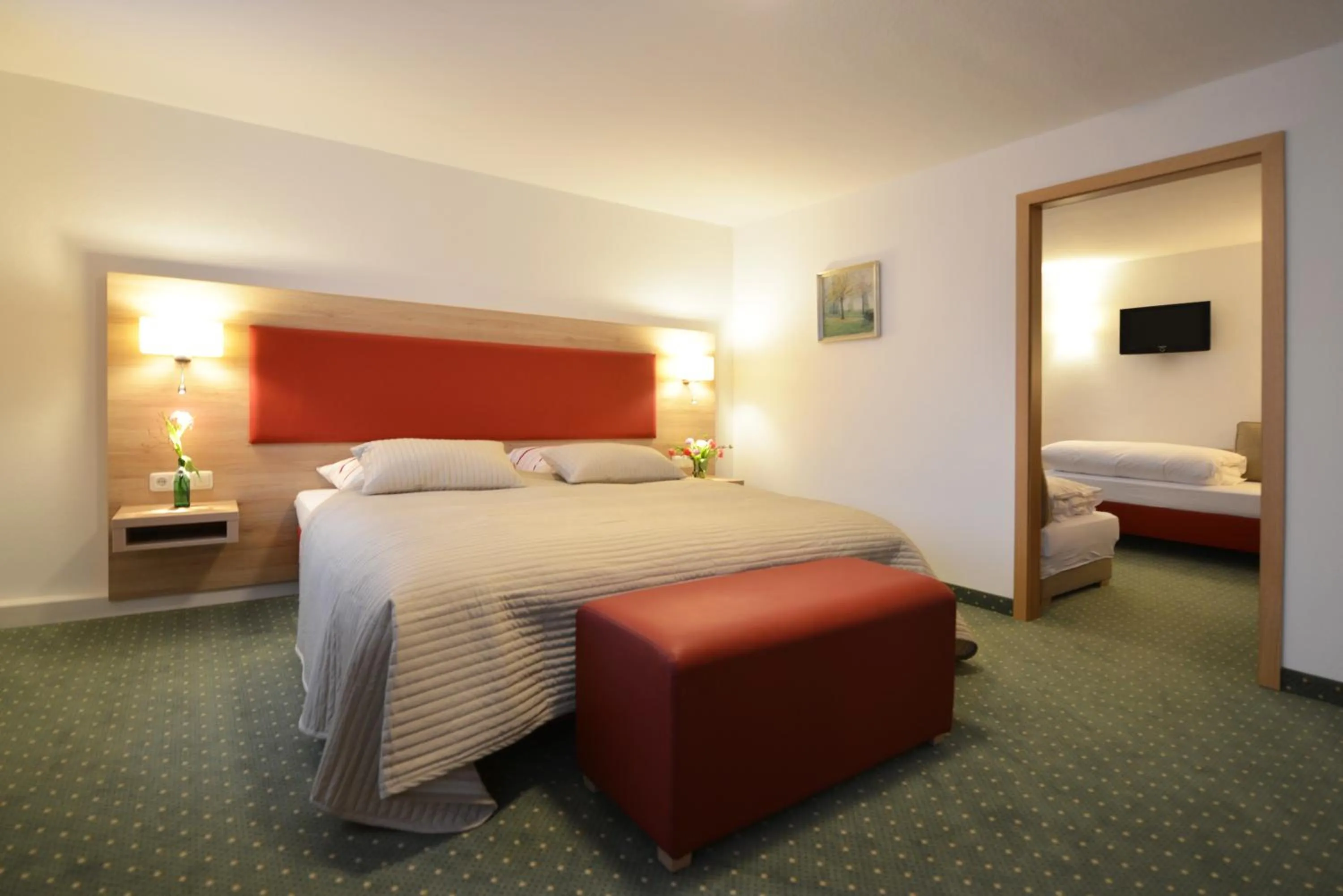 Photo of the whole room, Bed in Hotel Haflhof