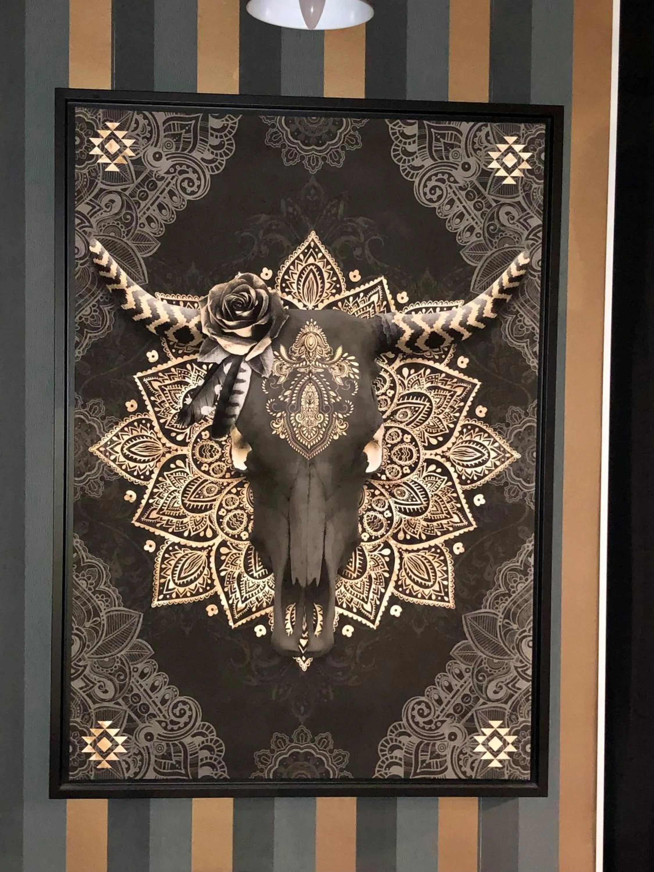 Decorative detail in Hotel Saint Louis - Au Coeur des Remparts