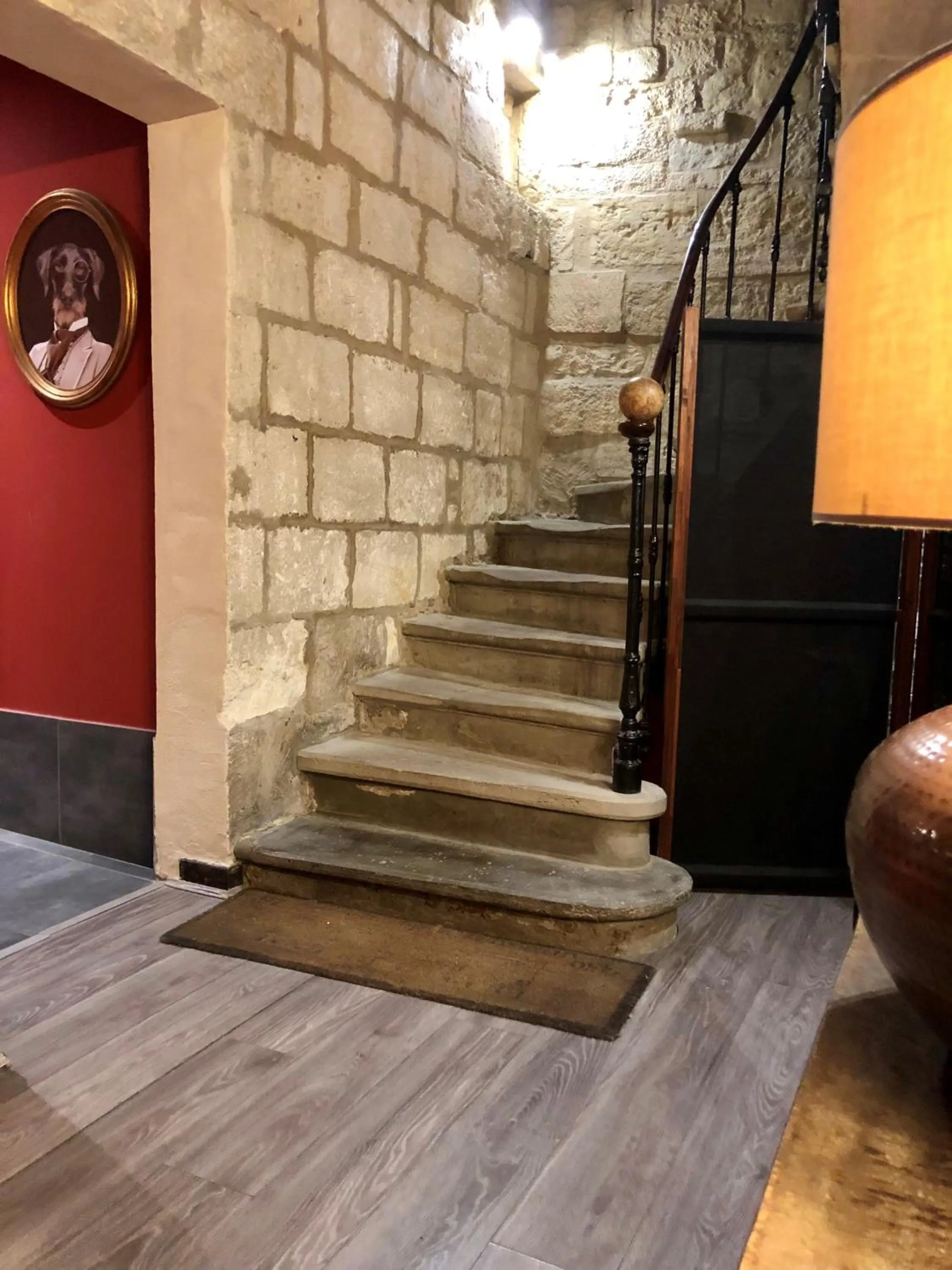 Lobby or reception in Hotel Saint Louis - Au Coeur des Remparts
