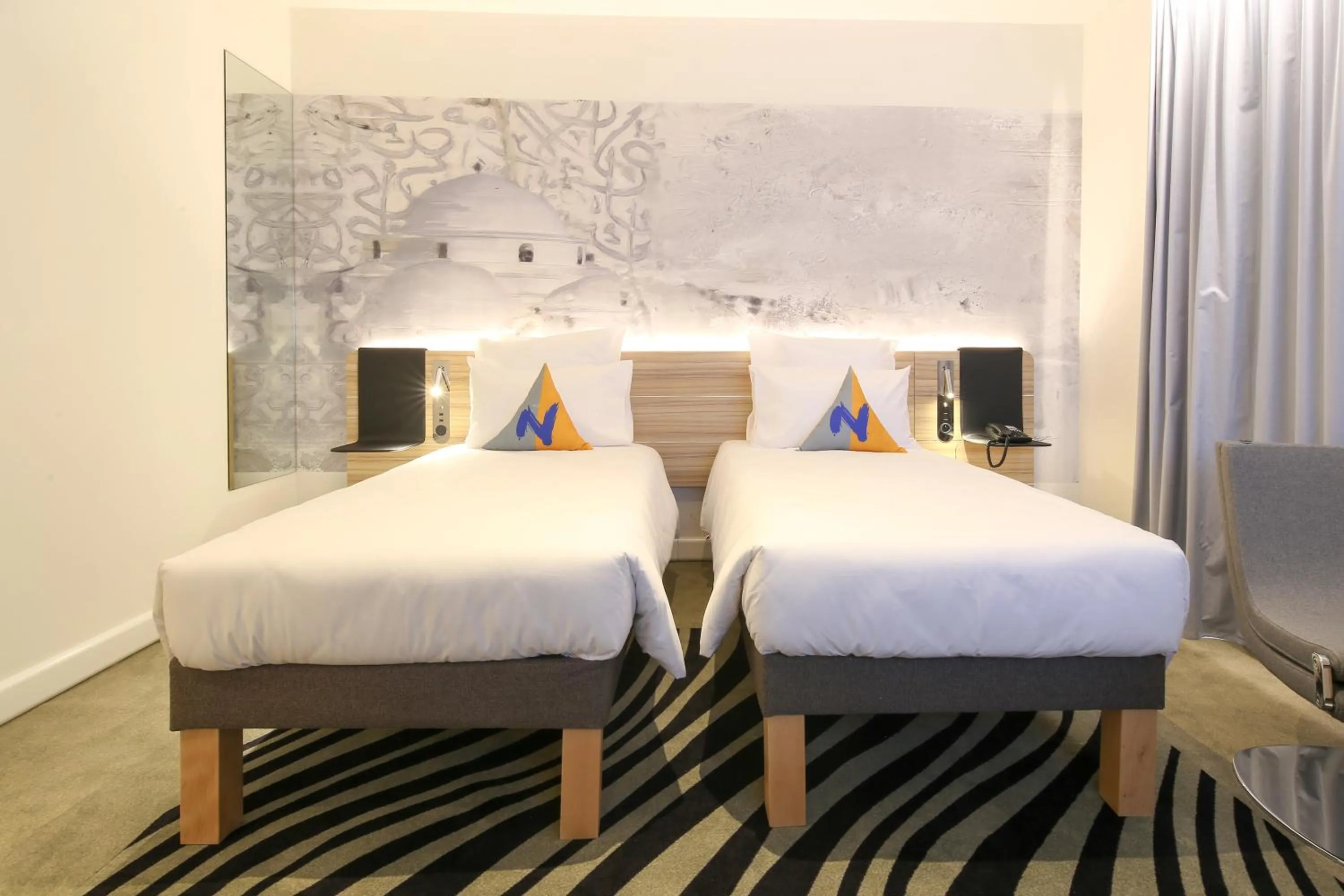 Bed in Novotel Tunis Lac