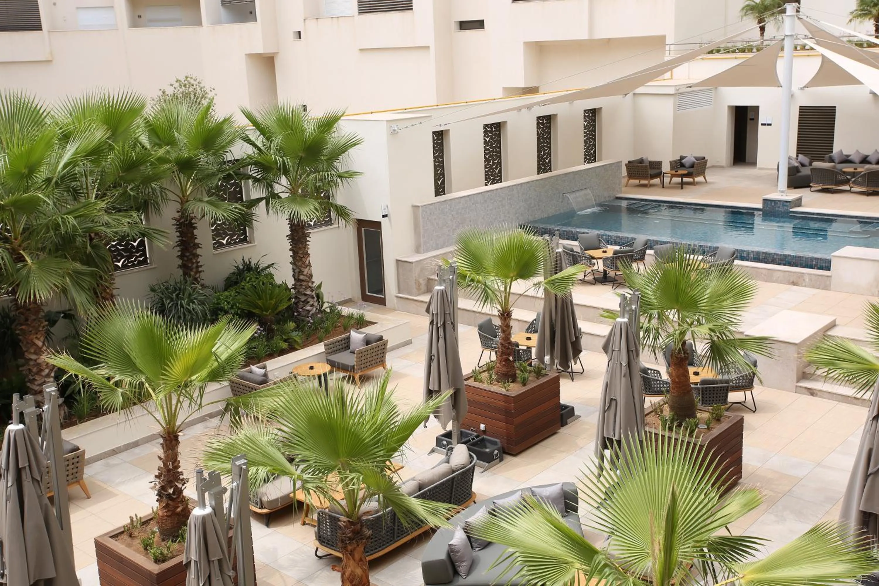 Garden in Novotel Tunis Lac