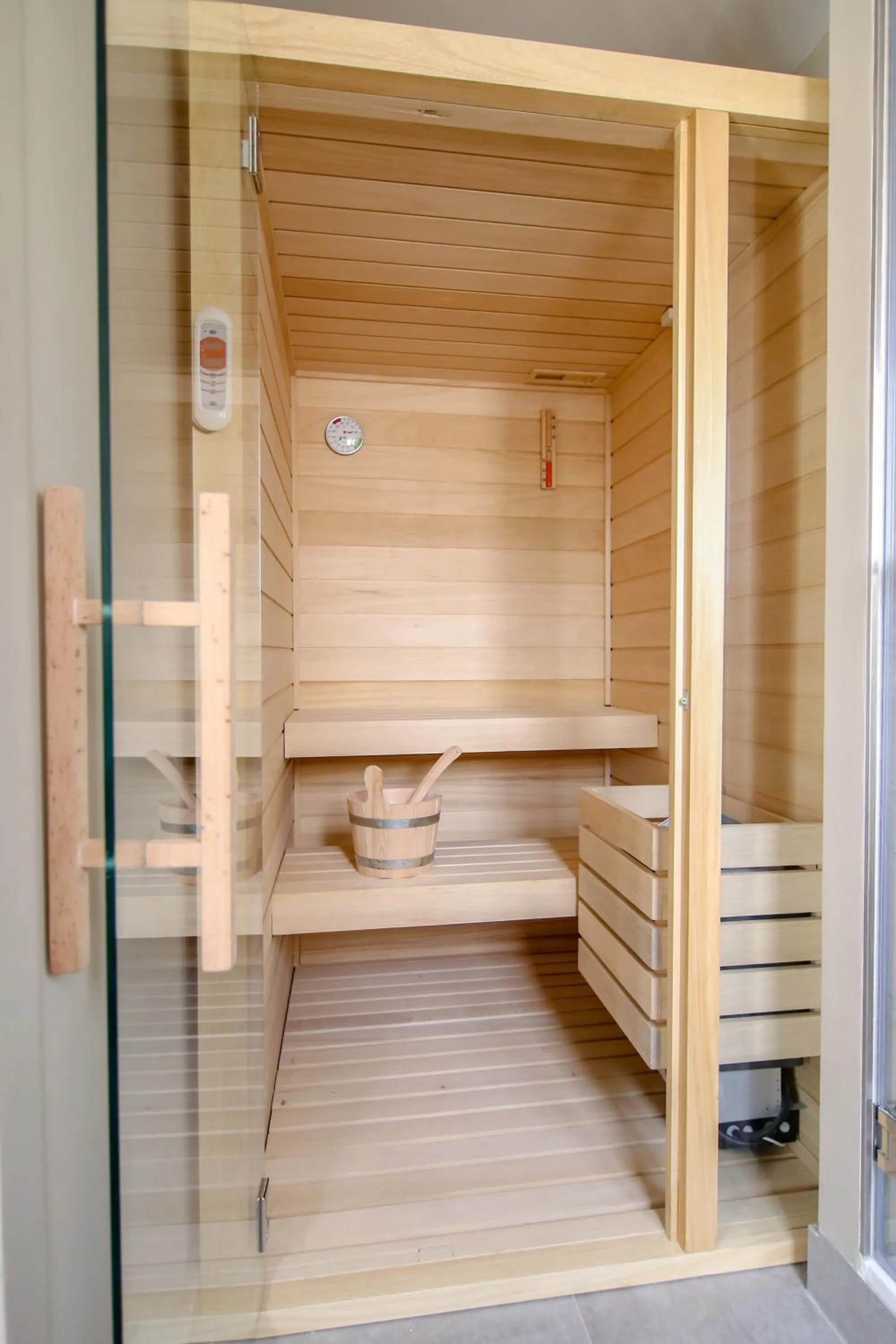 Sauna in Novotel Tunis Lac