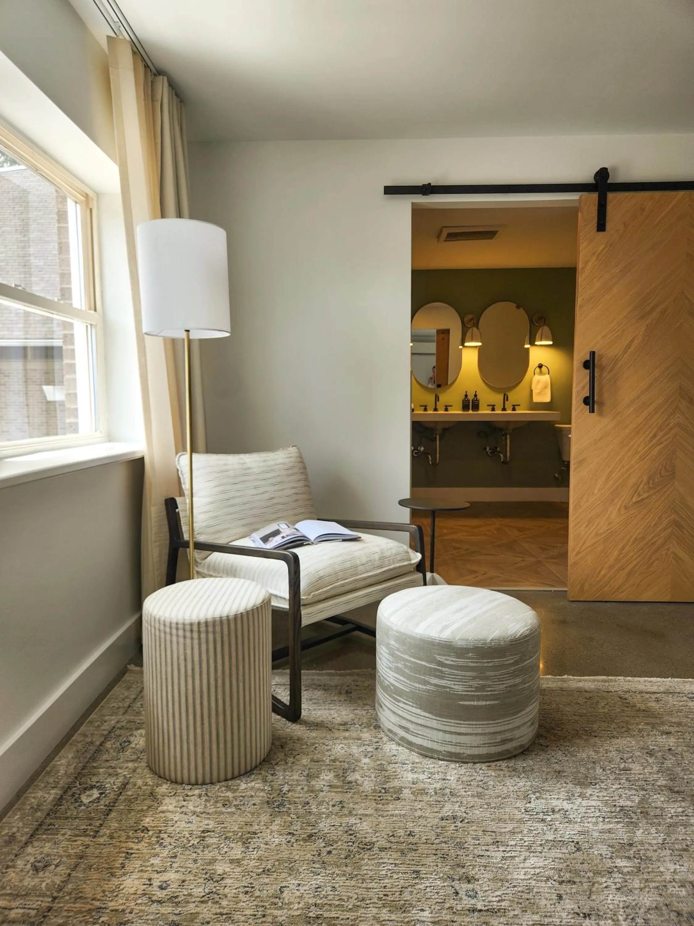 Seating area in Shepherd’s Run