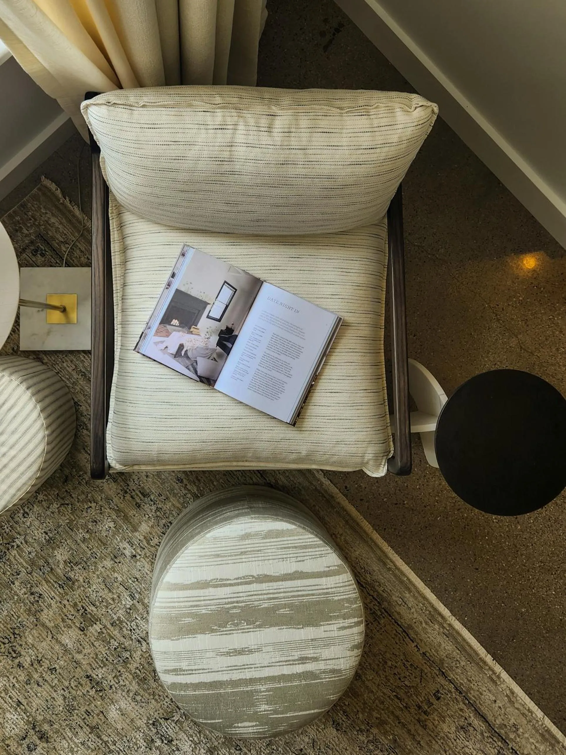 Seating area in Shepherd’s Run