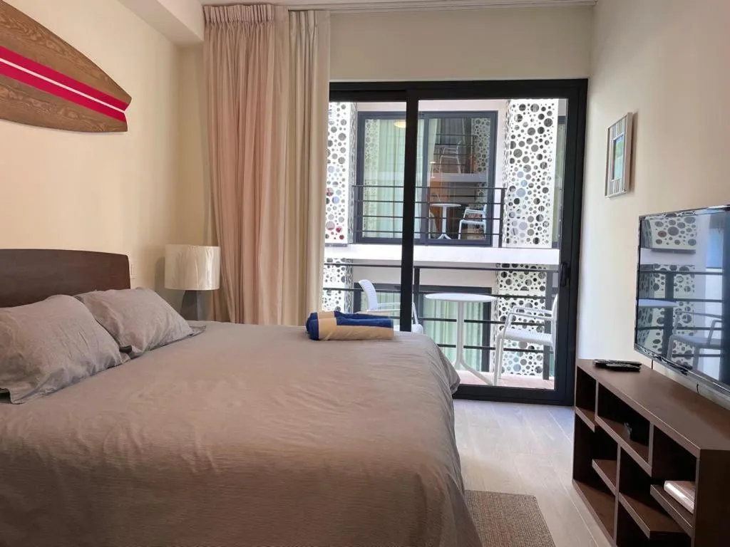 Bed in The Boat Condo by Andiani Travel