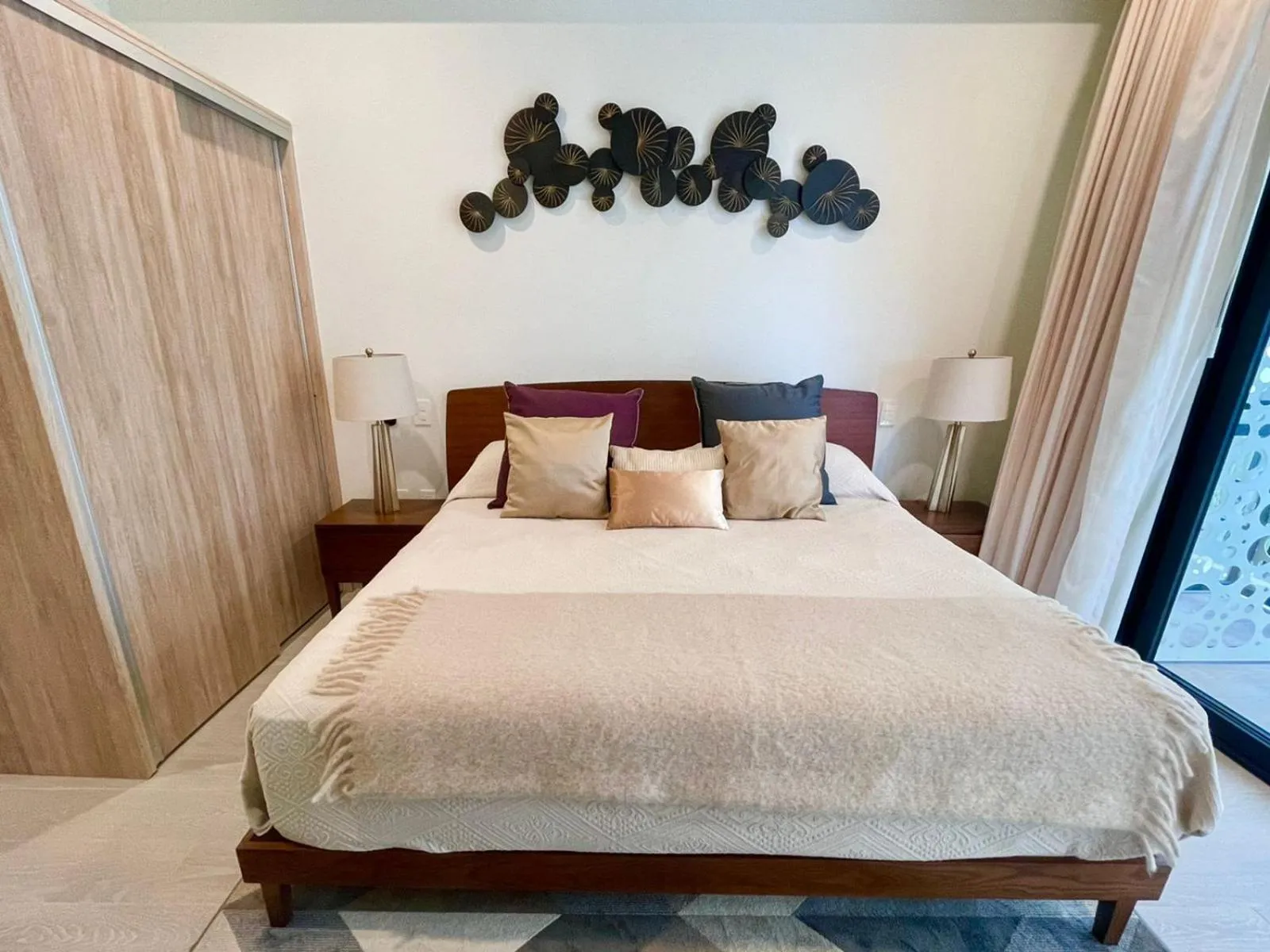 Bed in The Boat Condo by Andiani Travel