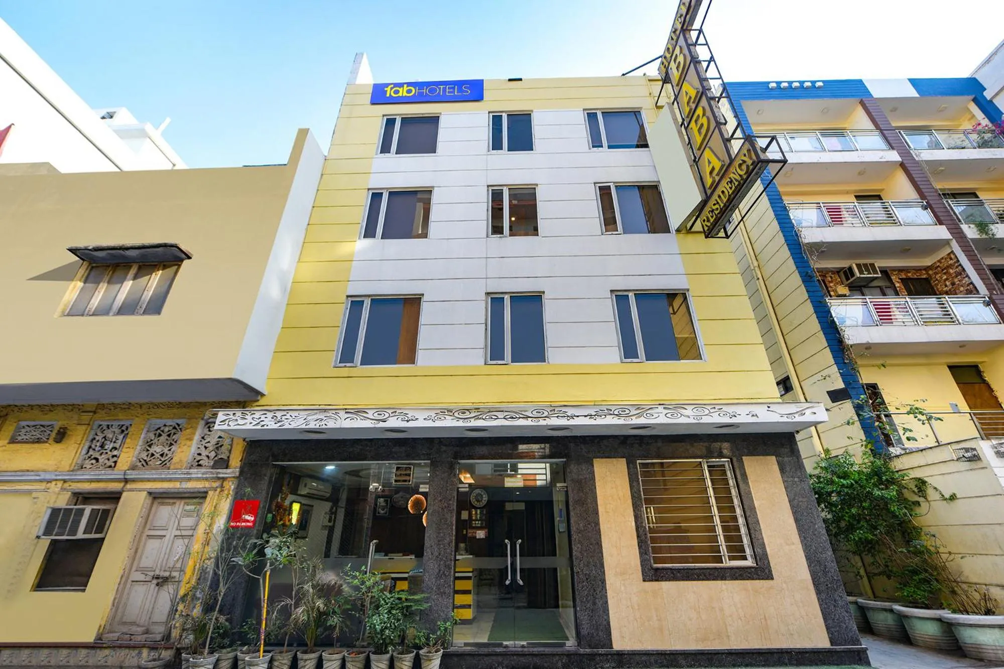 Property building in FabHotel Baba Residency Near New Delhi Railway Station