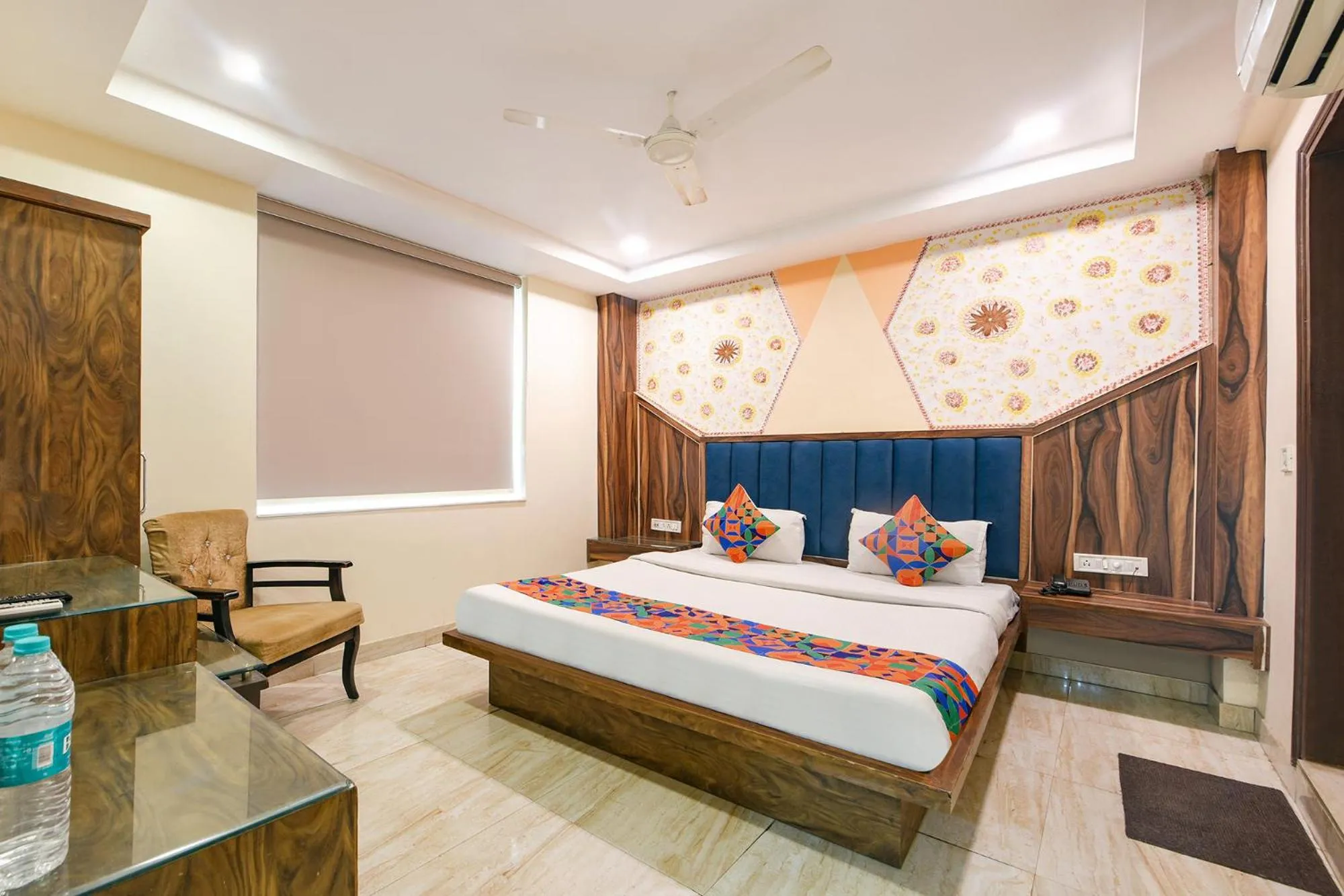 Bed in FabHotel Baba Residency Near New Delhi Railway Station