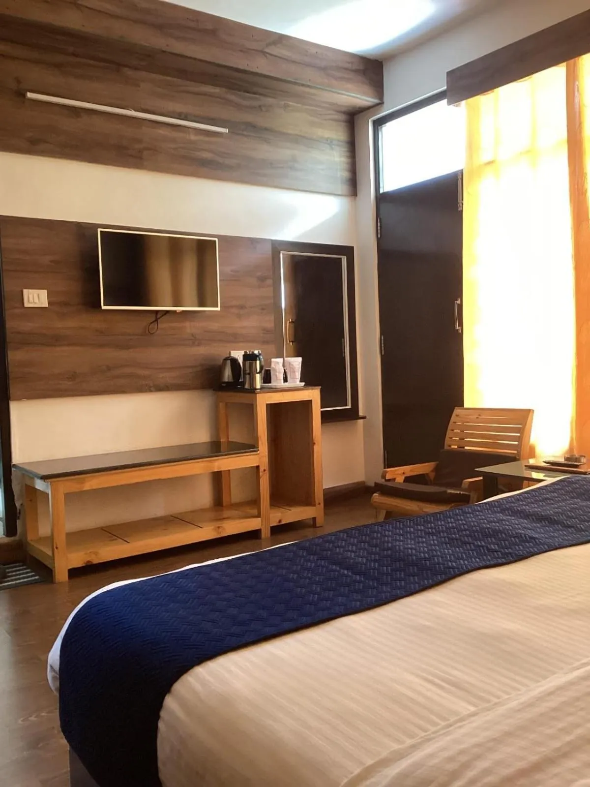 Bed in Hotel Blue Pine