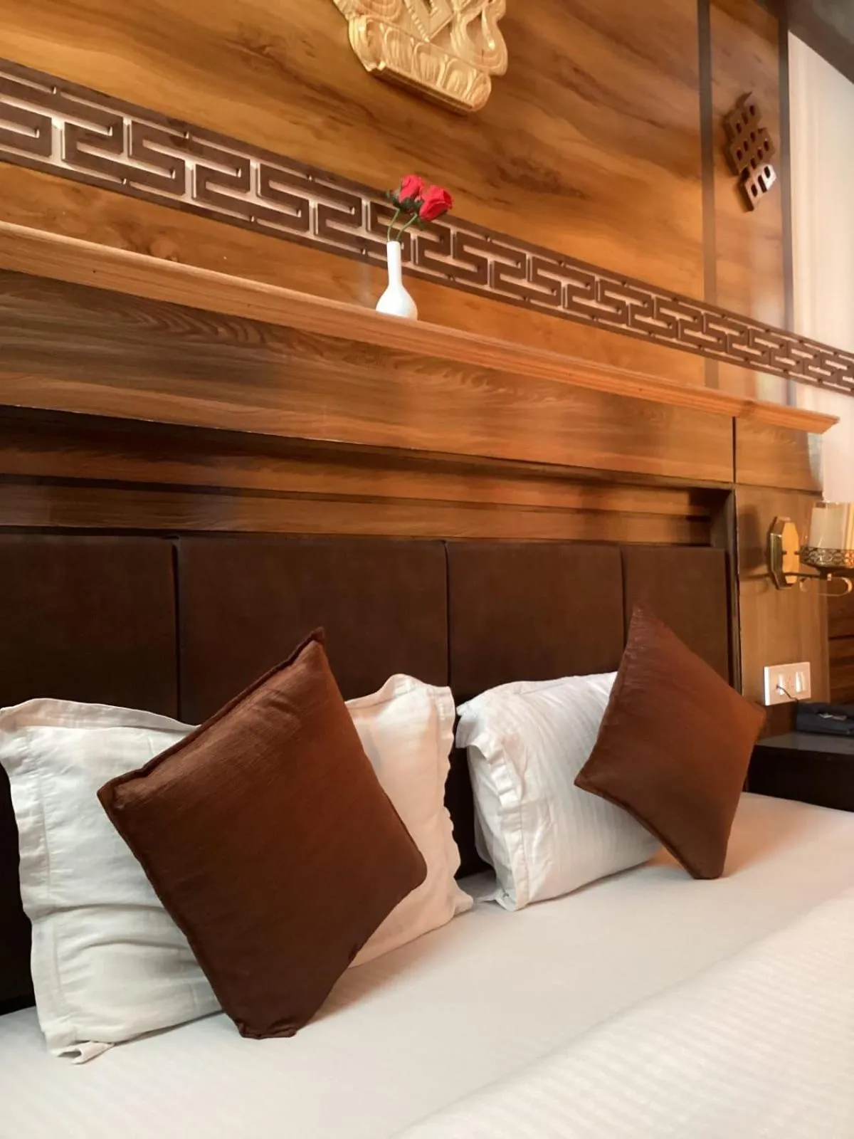 Bed in Hotel Blue Pine