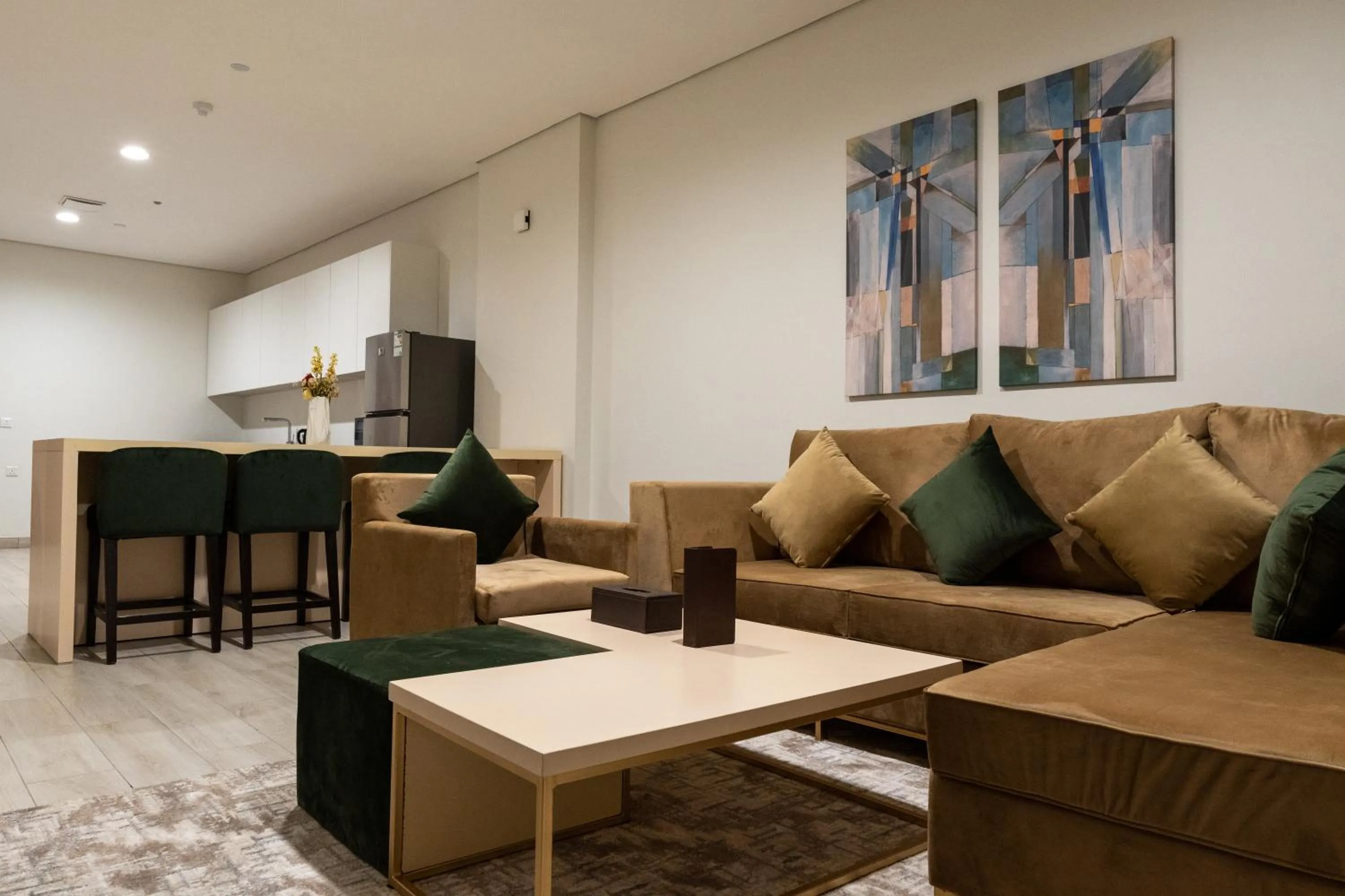 Living room in Mirot Residence