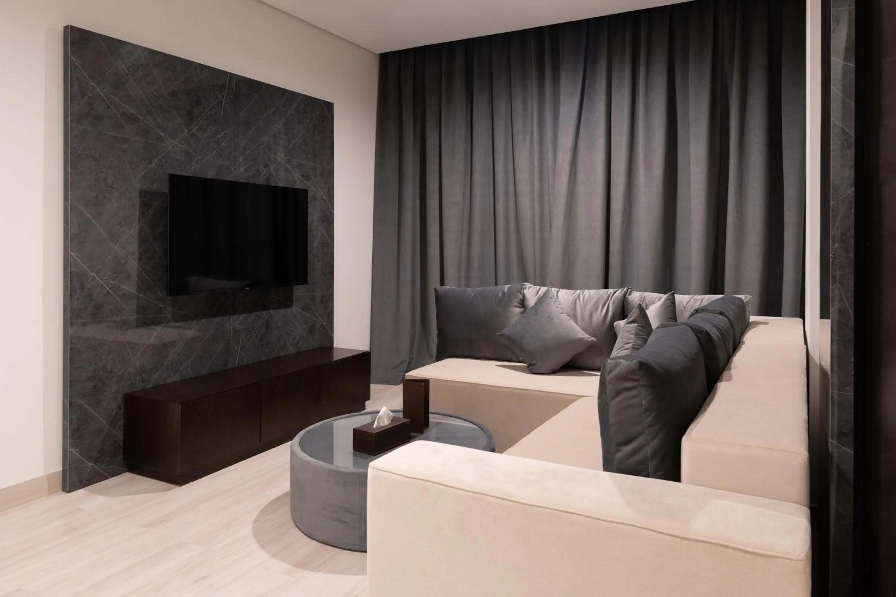 Living room in Mirot Residence