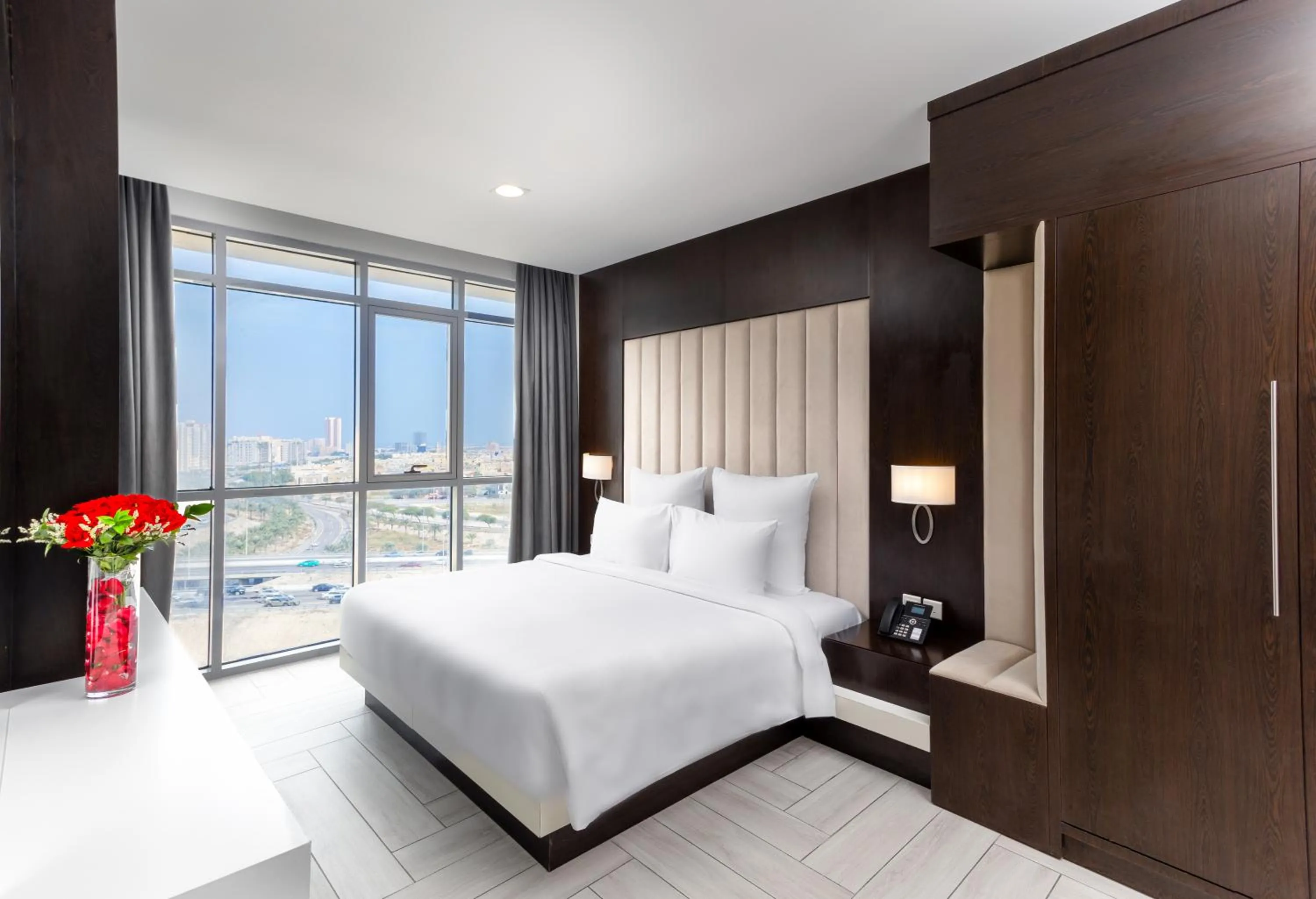 Photo of the whole room, Bed in Mirot Residence