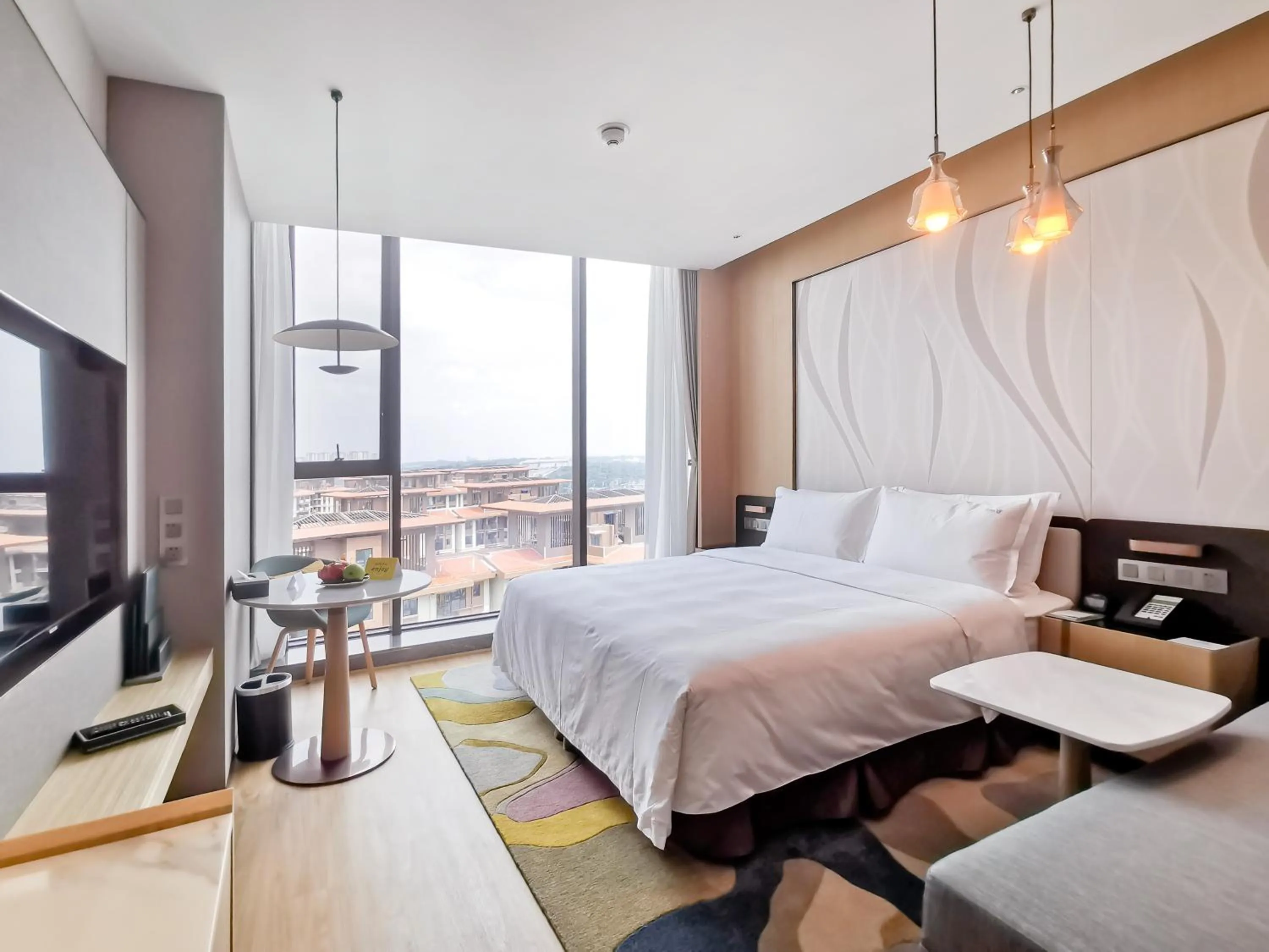 Bedroom, Bed in Holiday Inn Luzhou Longjian by IHG