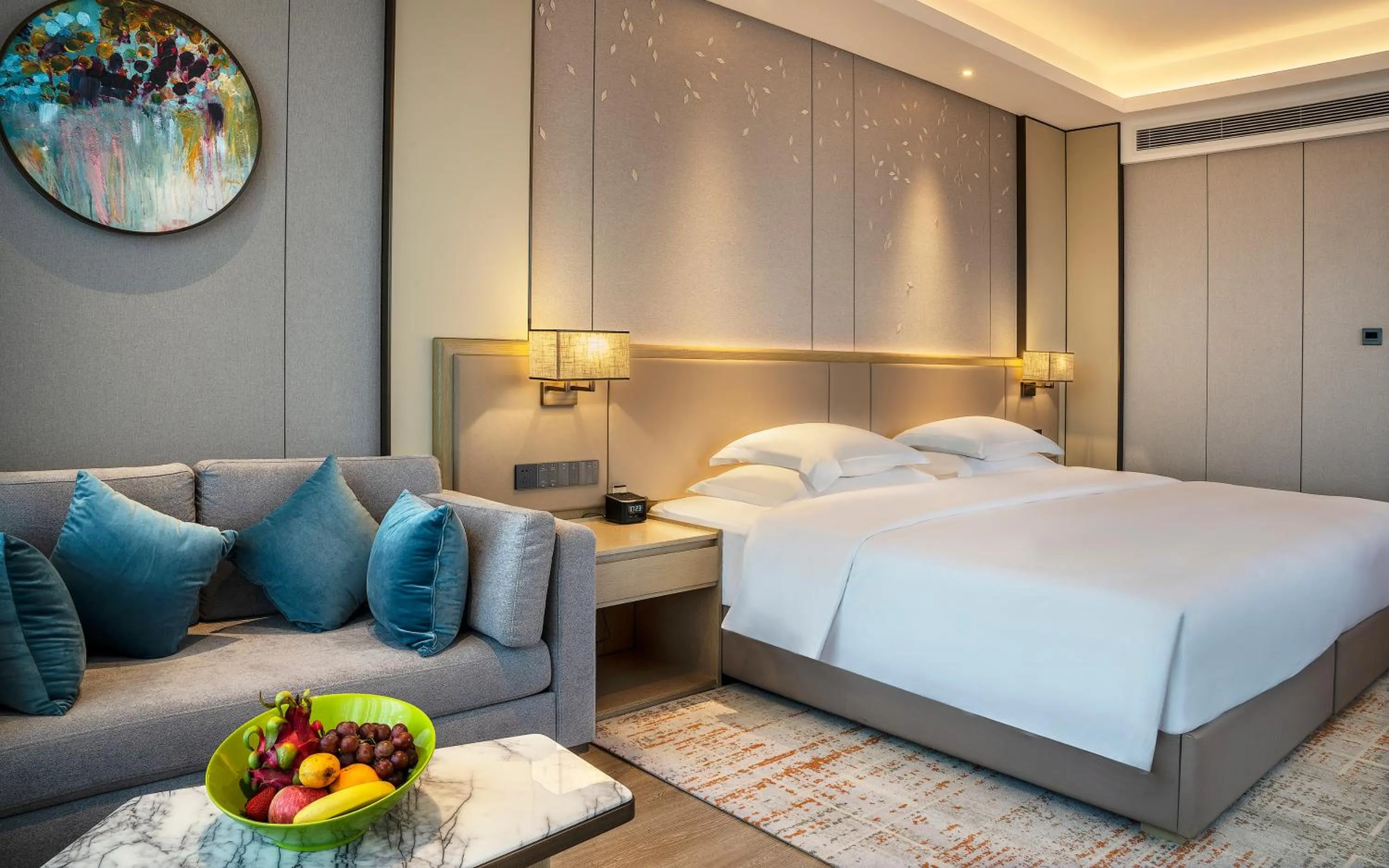 Food and drinks, Bed in Crowne Plaza Changsha Development Zone by IHG