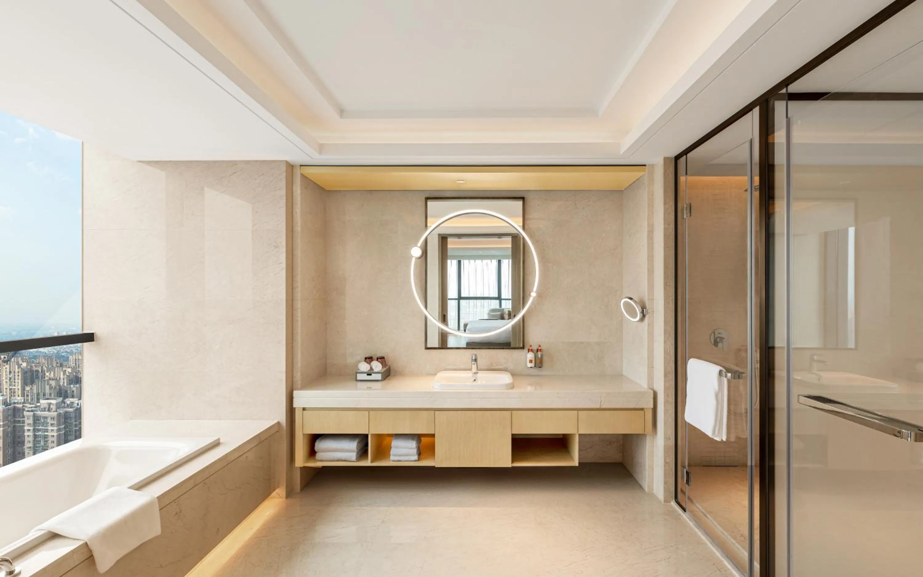 Bathroom in Crowne Plaza Changsha Development Zone by IHG