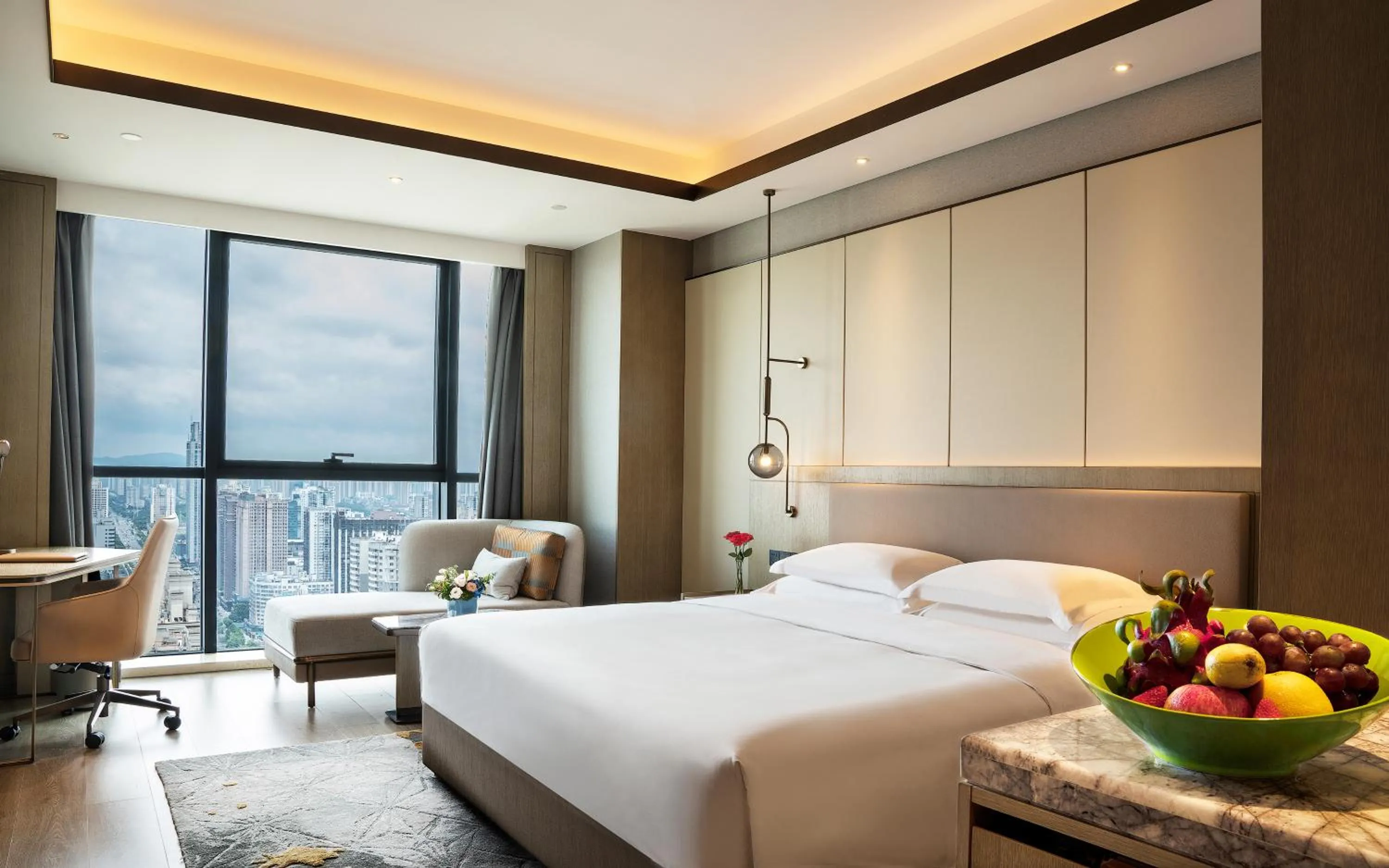 Bedroom, Bed in Crowne Plaza Changsha Development Zone by IHG