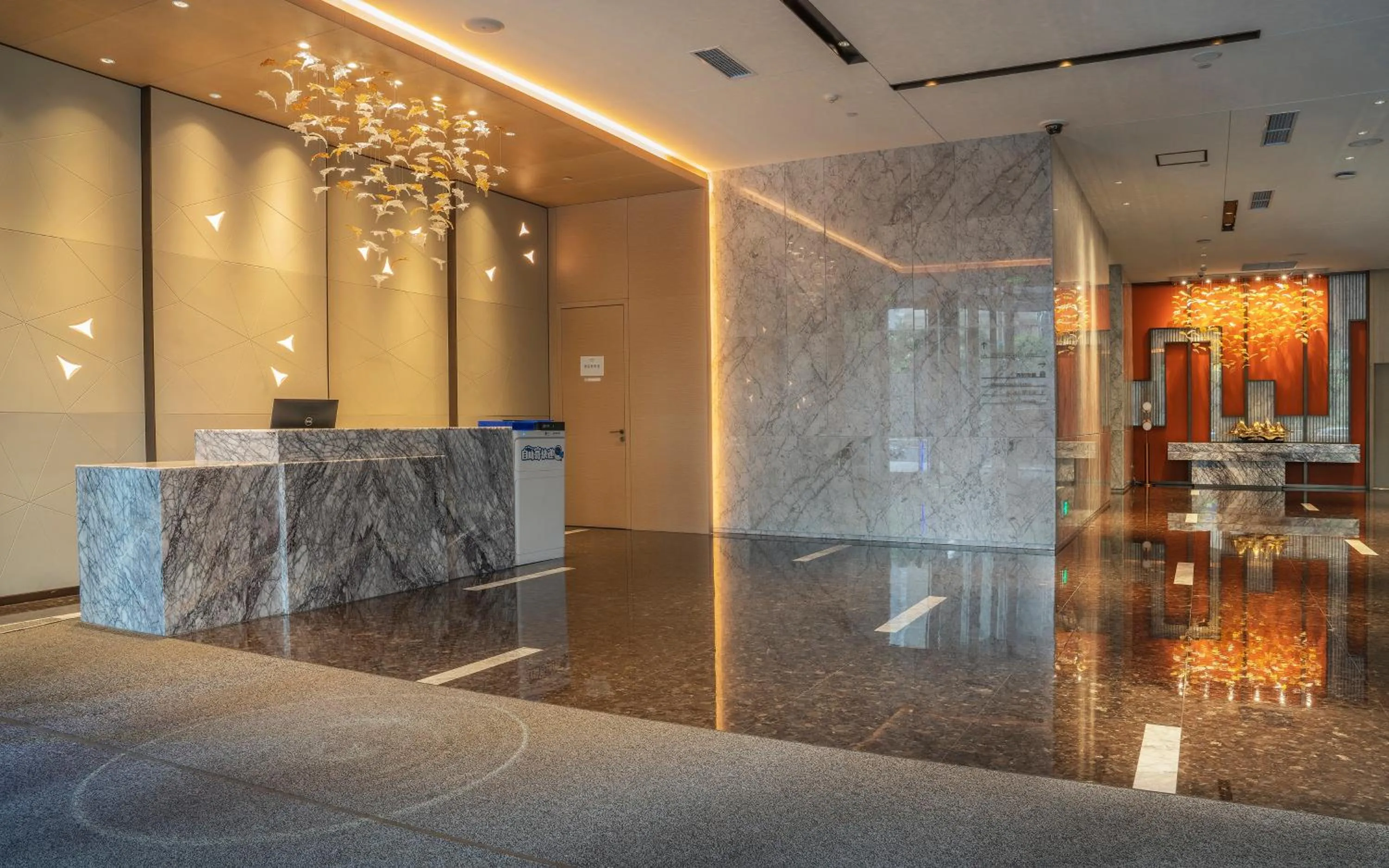 Lobby or reception in Crowne Plaza Changsha Development Zone by IHG
