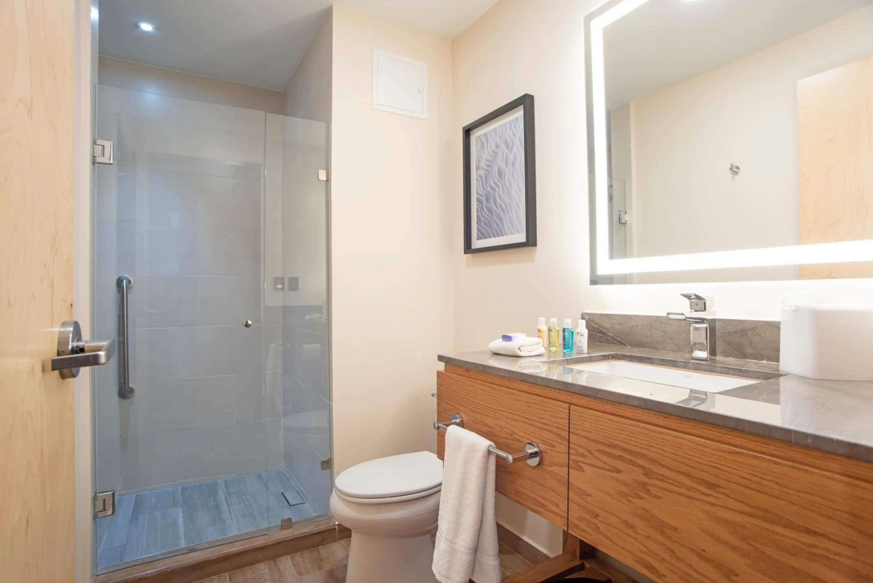 Bathroom in Candlewood Suites - Guadalajara Galerias by IHG