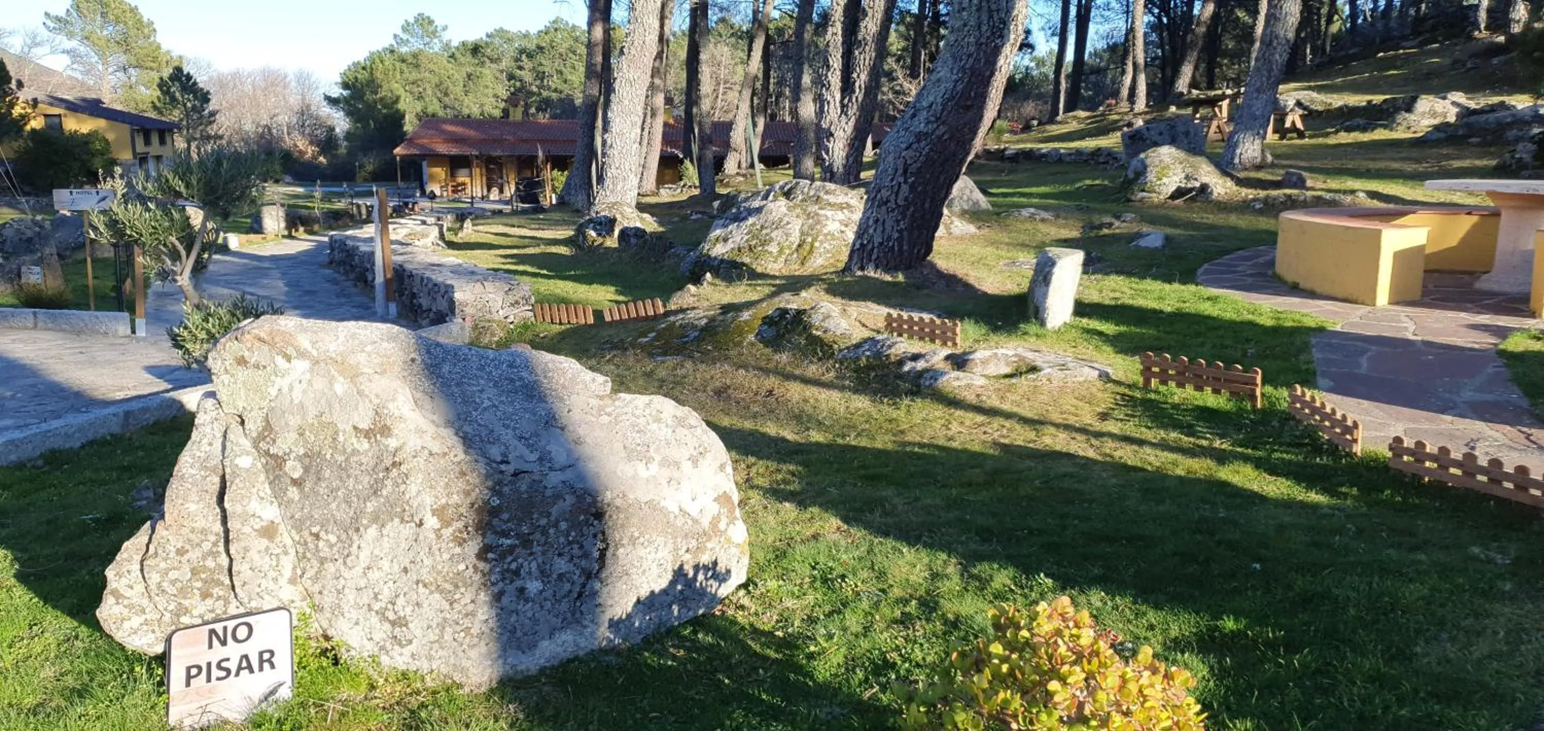 Garden view in Eras del Poeta