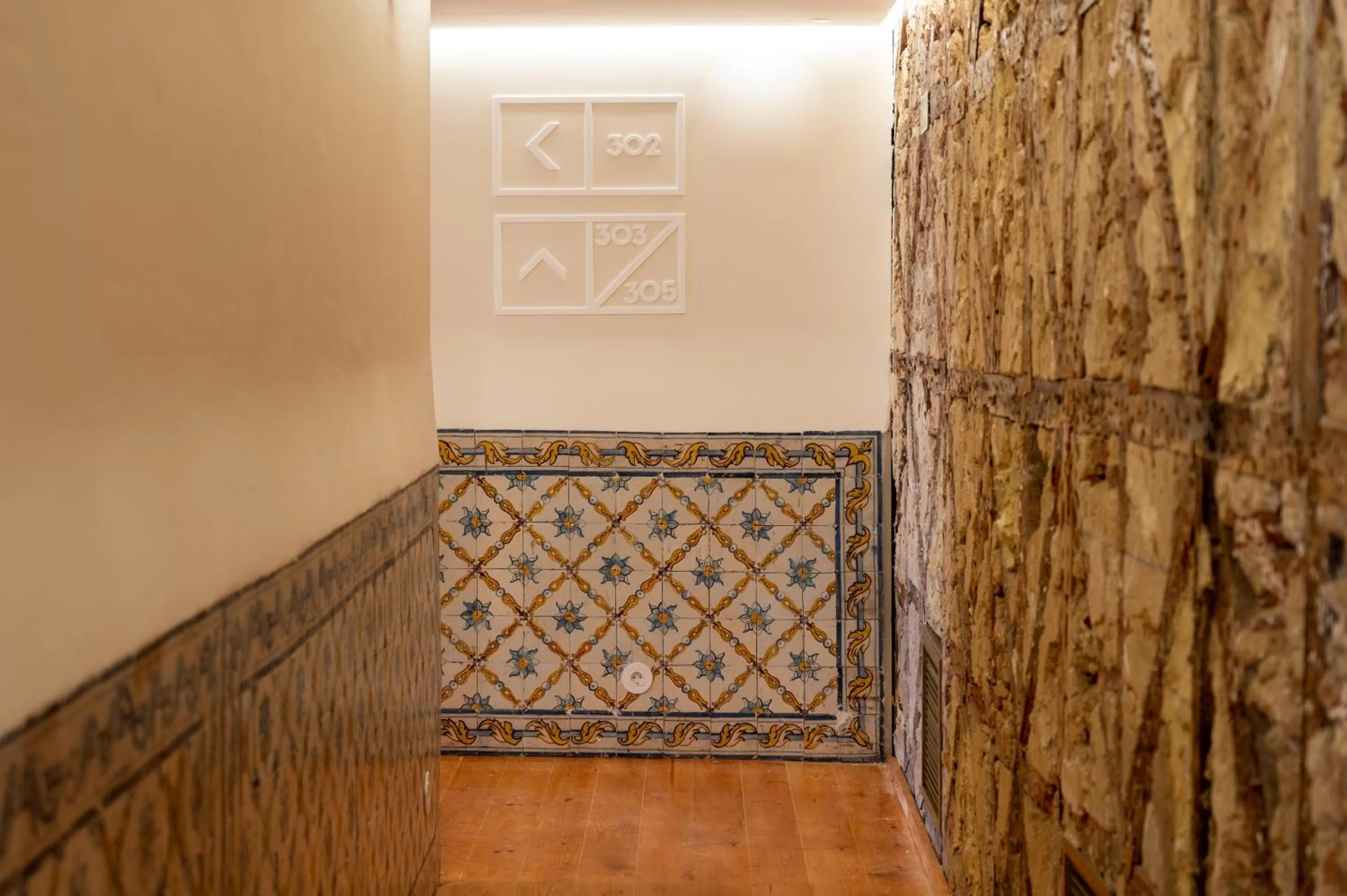 Decorative detail in Memoria Lisboa FLH Hotels