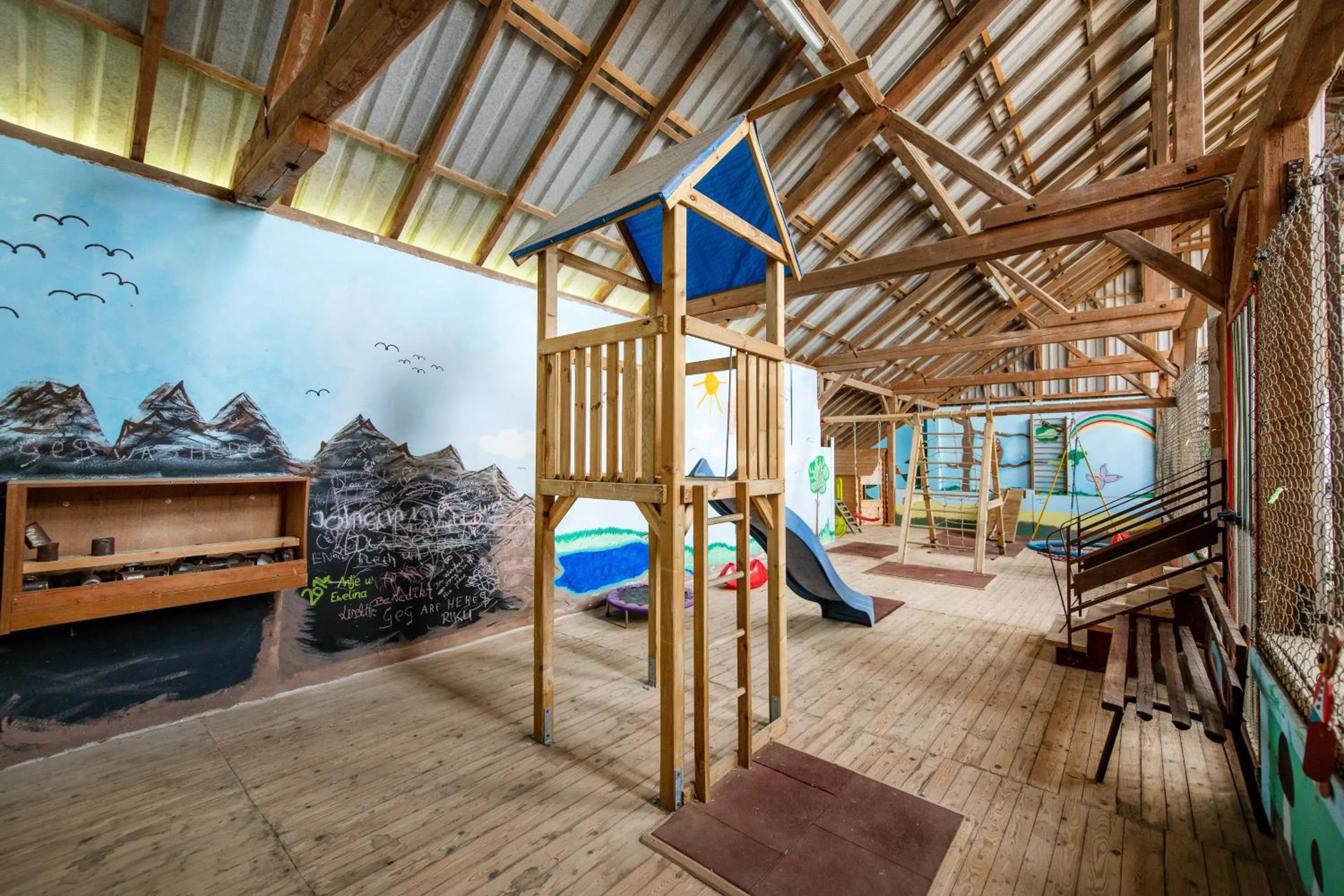 Children play ground in Waldesblick, Hotel-Restaurant